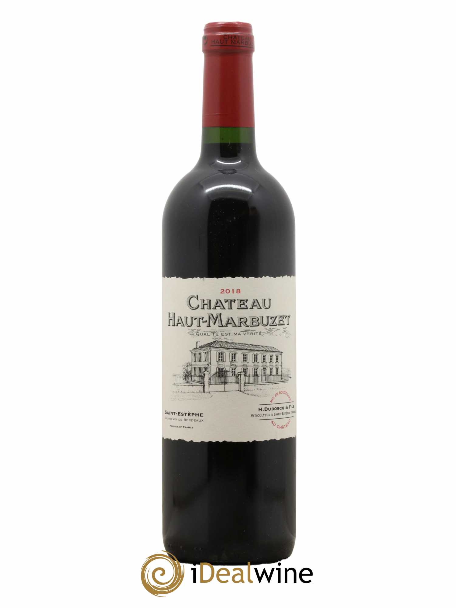 Château Haut Marbuzet 2018 - Lot de 1 bouteille - 0