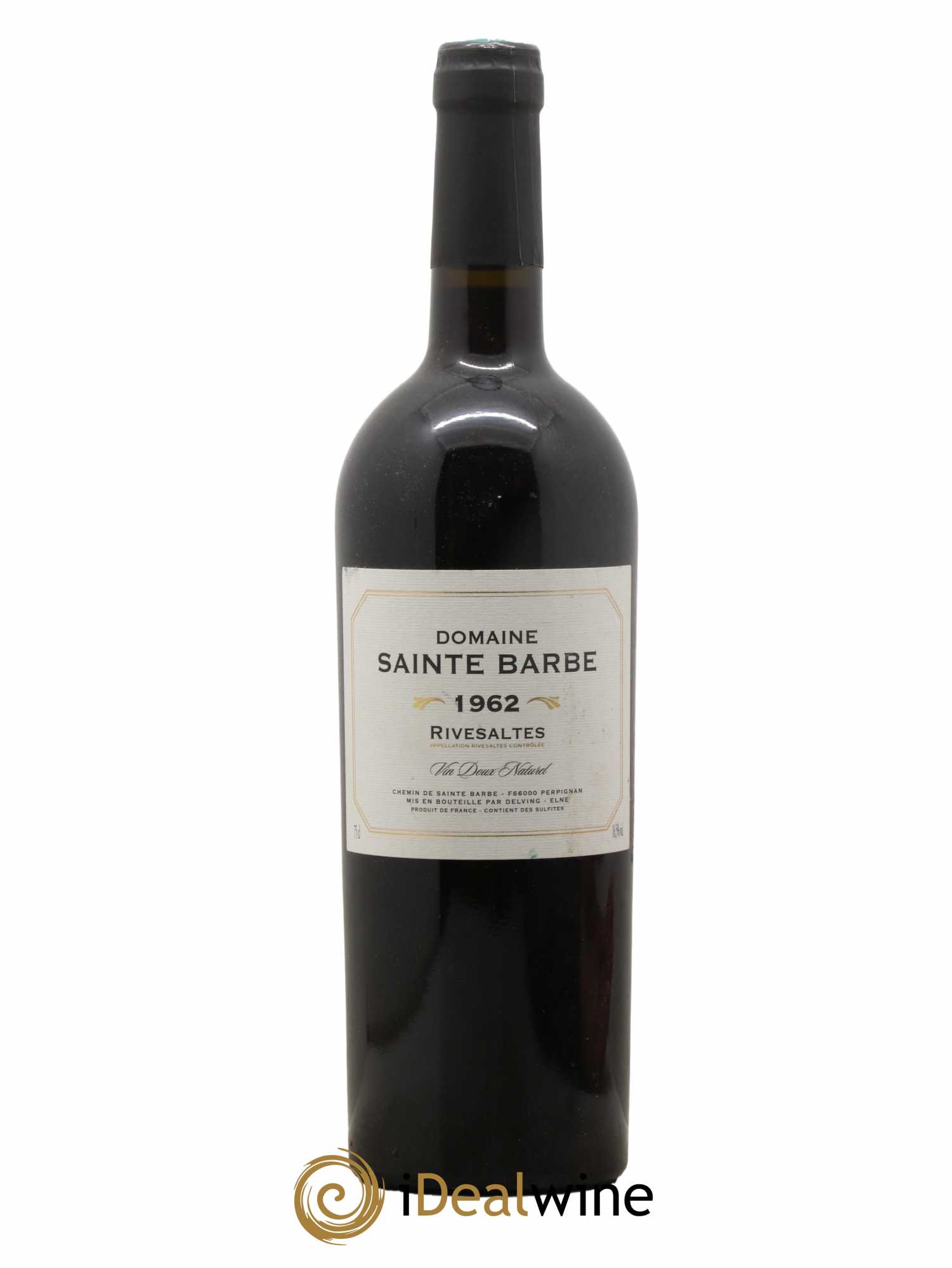 Rivesaltes Sainte Barbe (Domaine) 1962 - Posten von 1 Flasche - 0