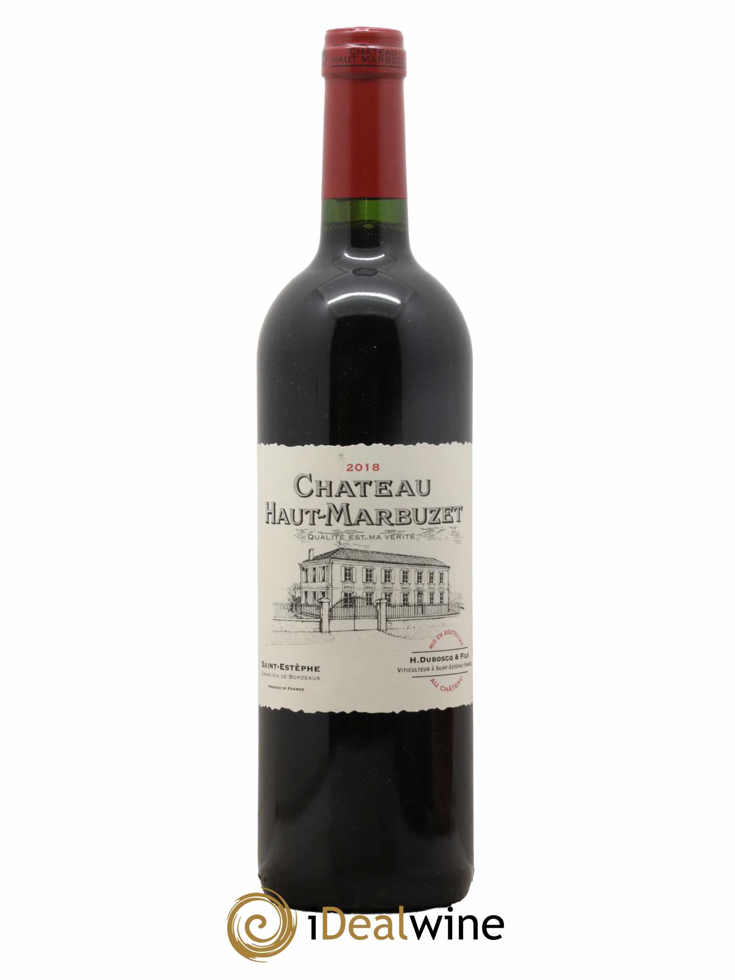 Château Haut Marbuzet 2018 - Lot de 1 bouteille - 0