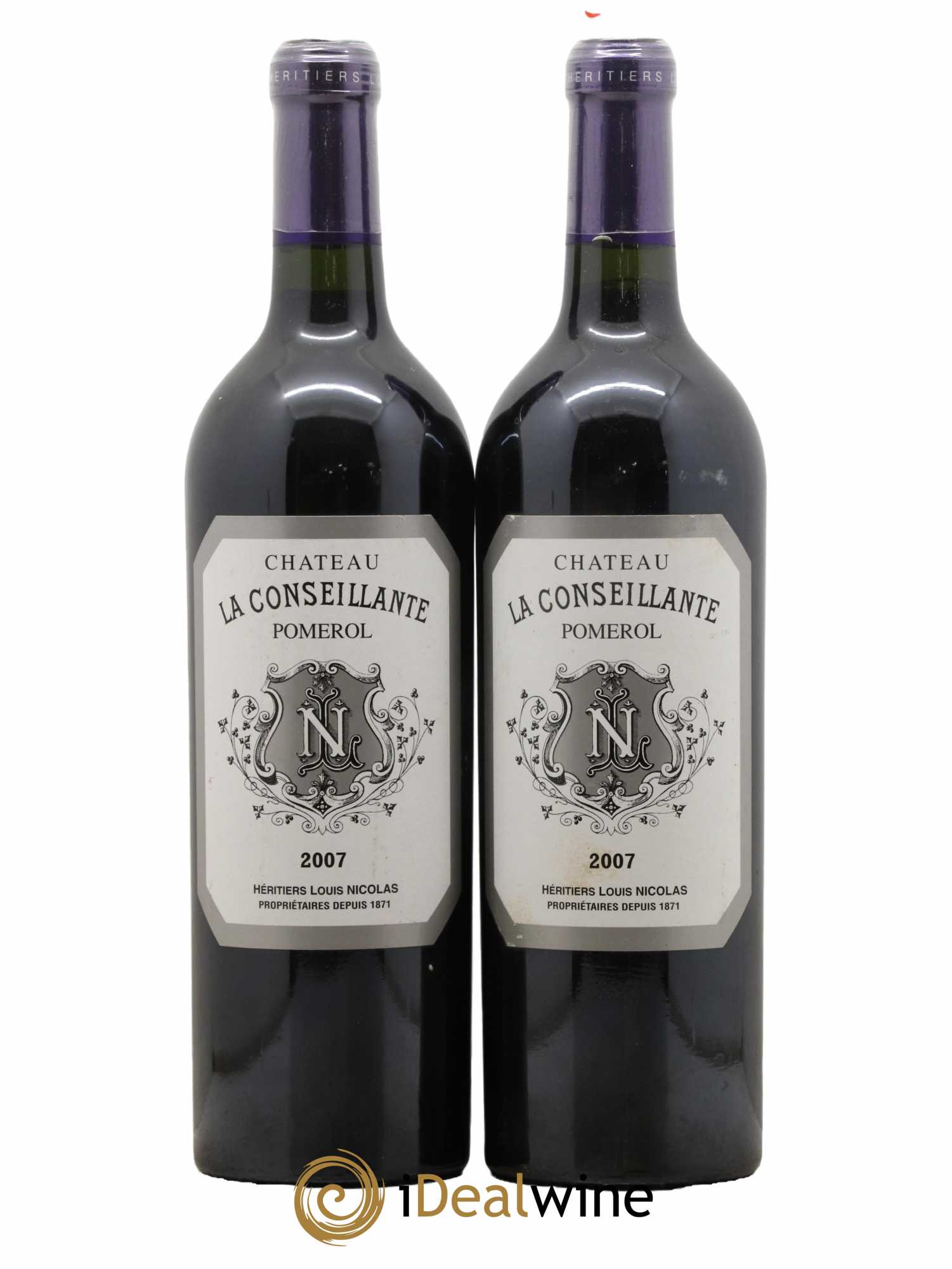 Château la Conseillante 2007 - Lot de 2 bouteilles - 0