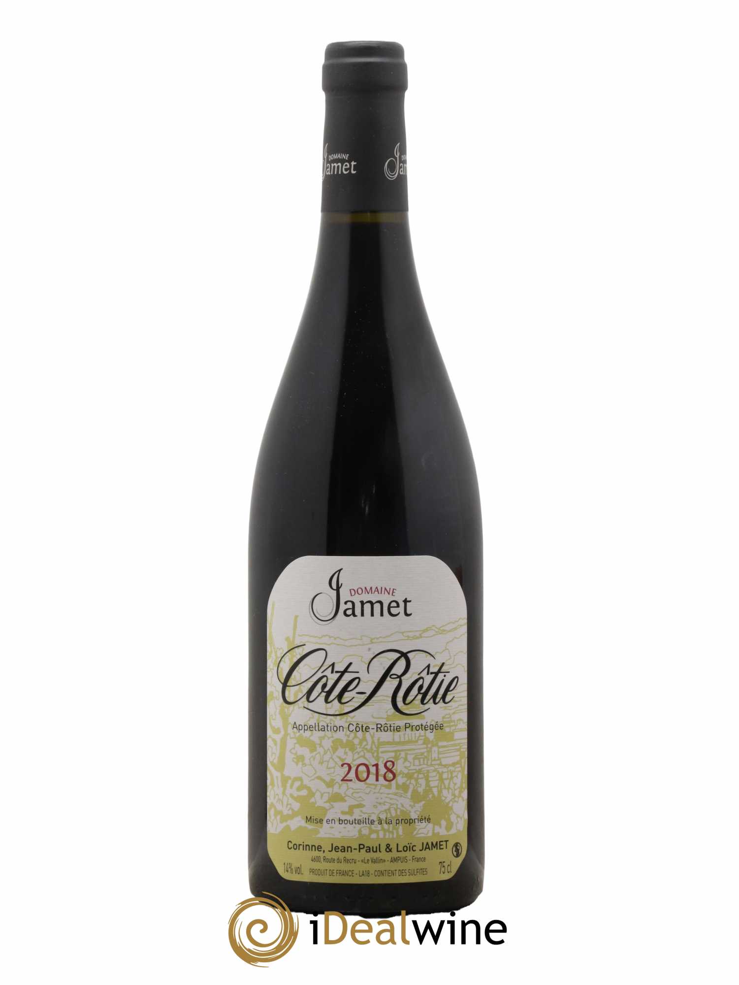 Côte-Rôtie Jamet (Domaine) 2018 - Lot de 1 bouteille - 0