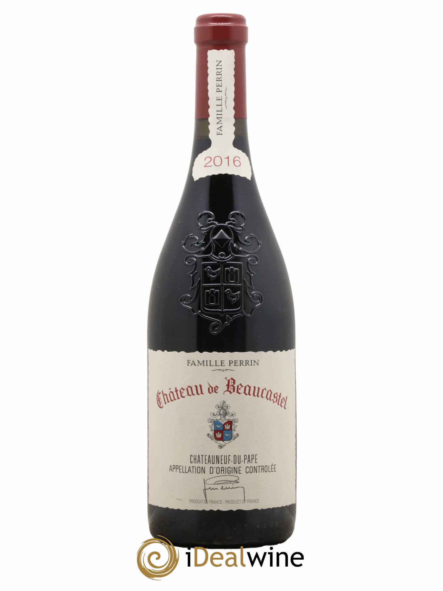 Châteauneuf-du-Pape Château de Beaucastel Famille Perrin 2016 - Lot de 1 bouteille - 0
