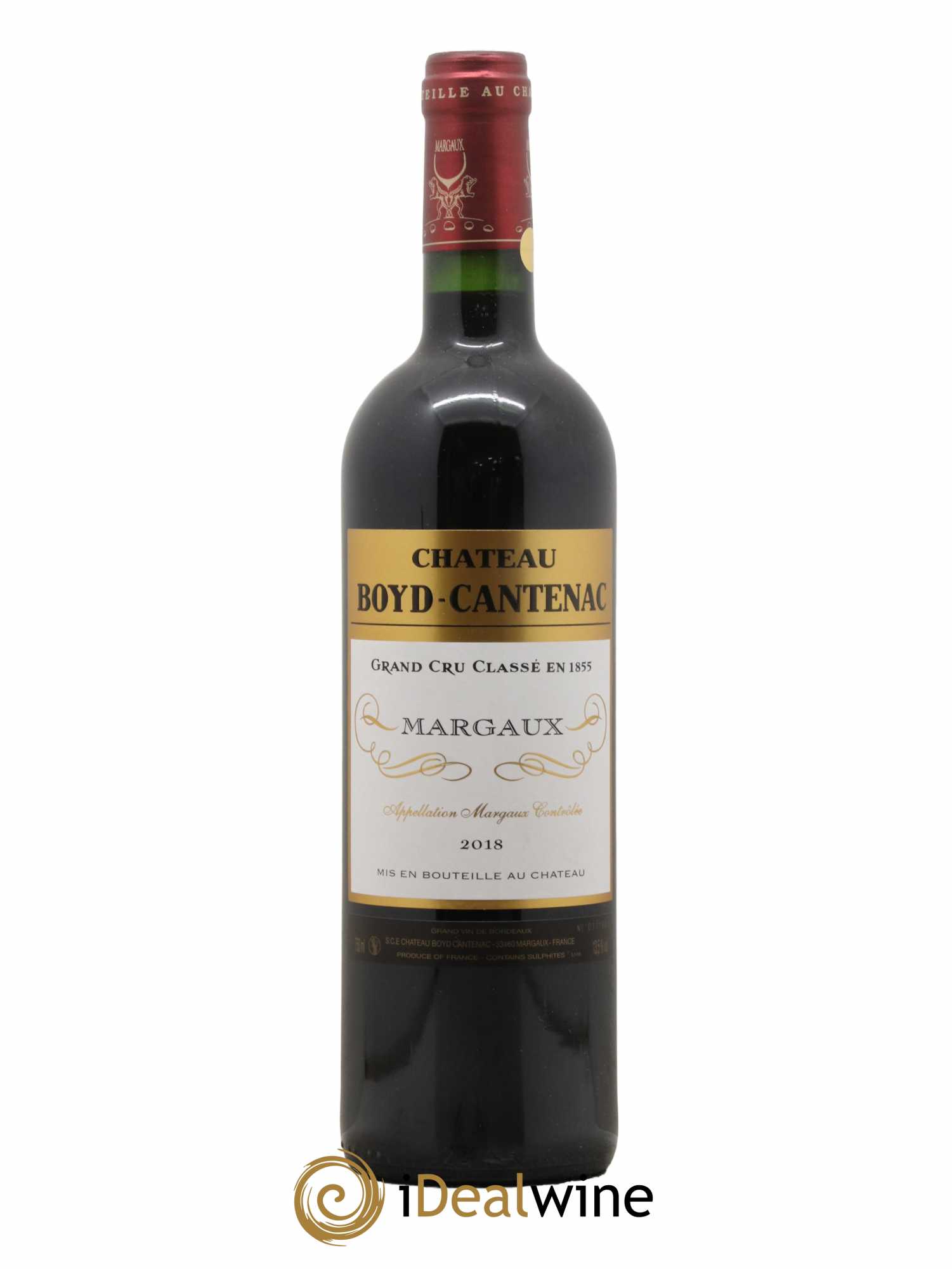 Château Boyd Cantenac 3ème Grand Cru Classé 2018 - Lot de 1 bouteille - 0