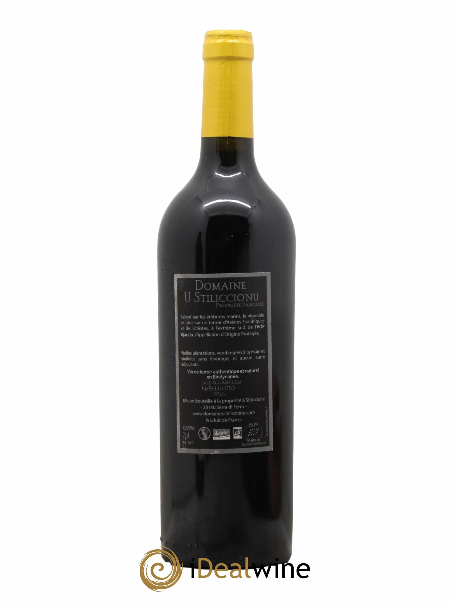 Ajaccio Sottu Scala U Stiliccionnu 2016 - Lot de 1 bouteille - 1