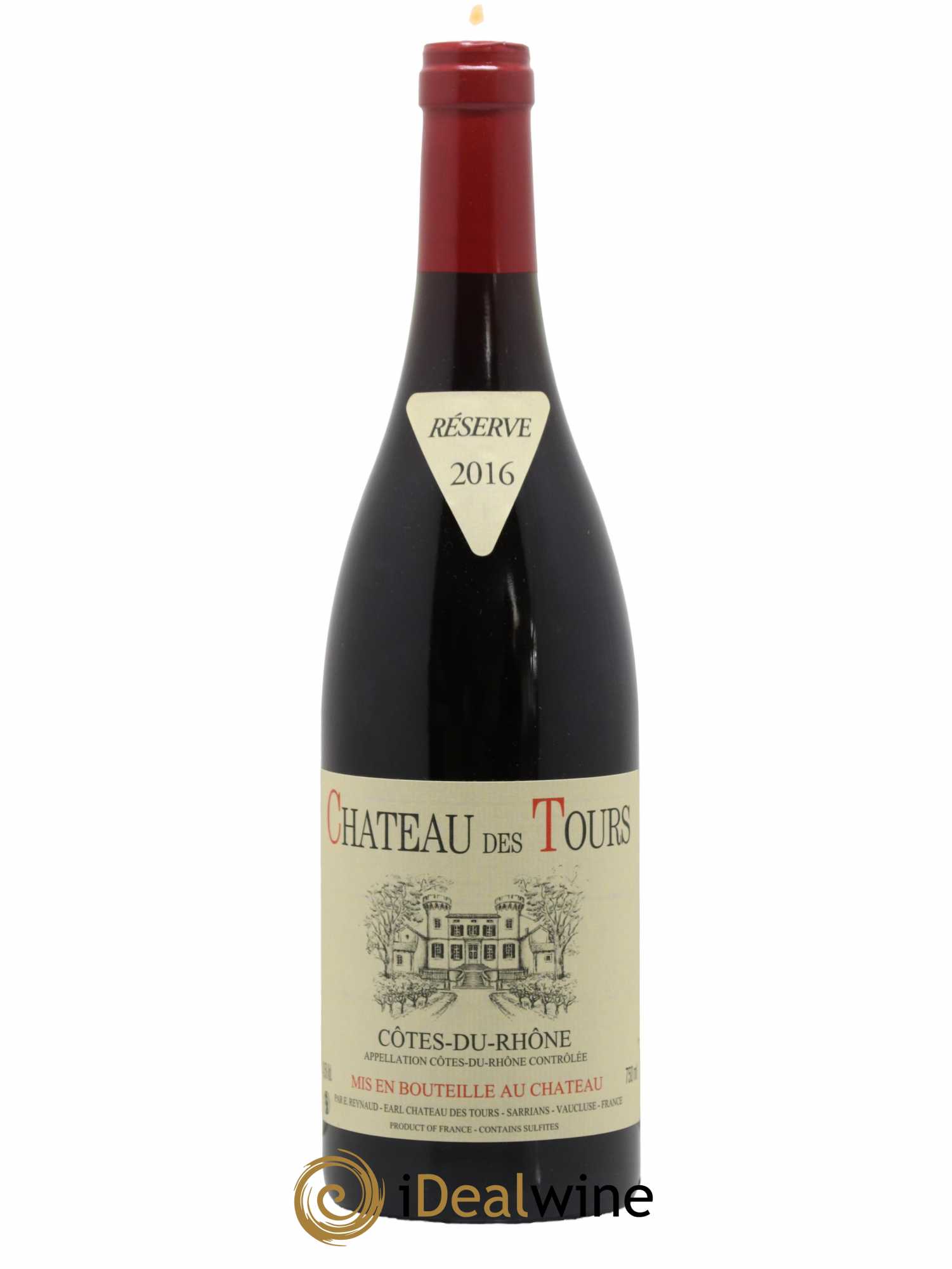 Côtes-du-Rhône Château des Tours Emmanuel Reynaud 2016 - Lot de 1 bouteille - 0