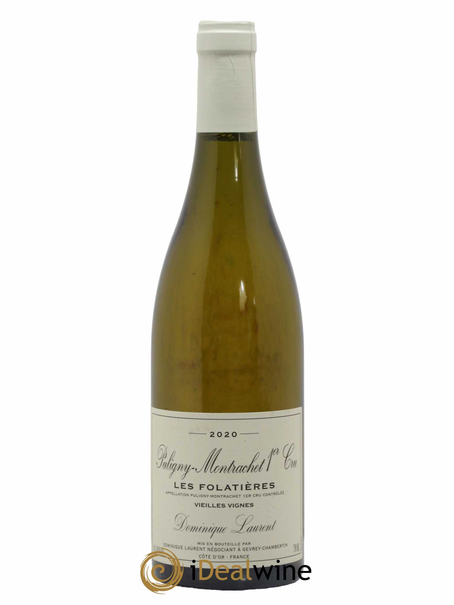Puligny-Montrachet 1er Cru Les Folatières Vieilles Vignes Dominique Laurent 2020 - Posten von 1 Flasche - 0