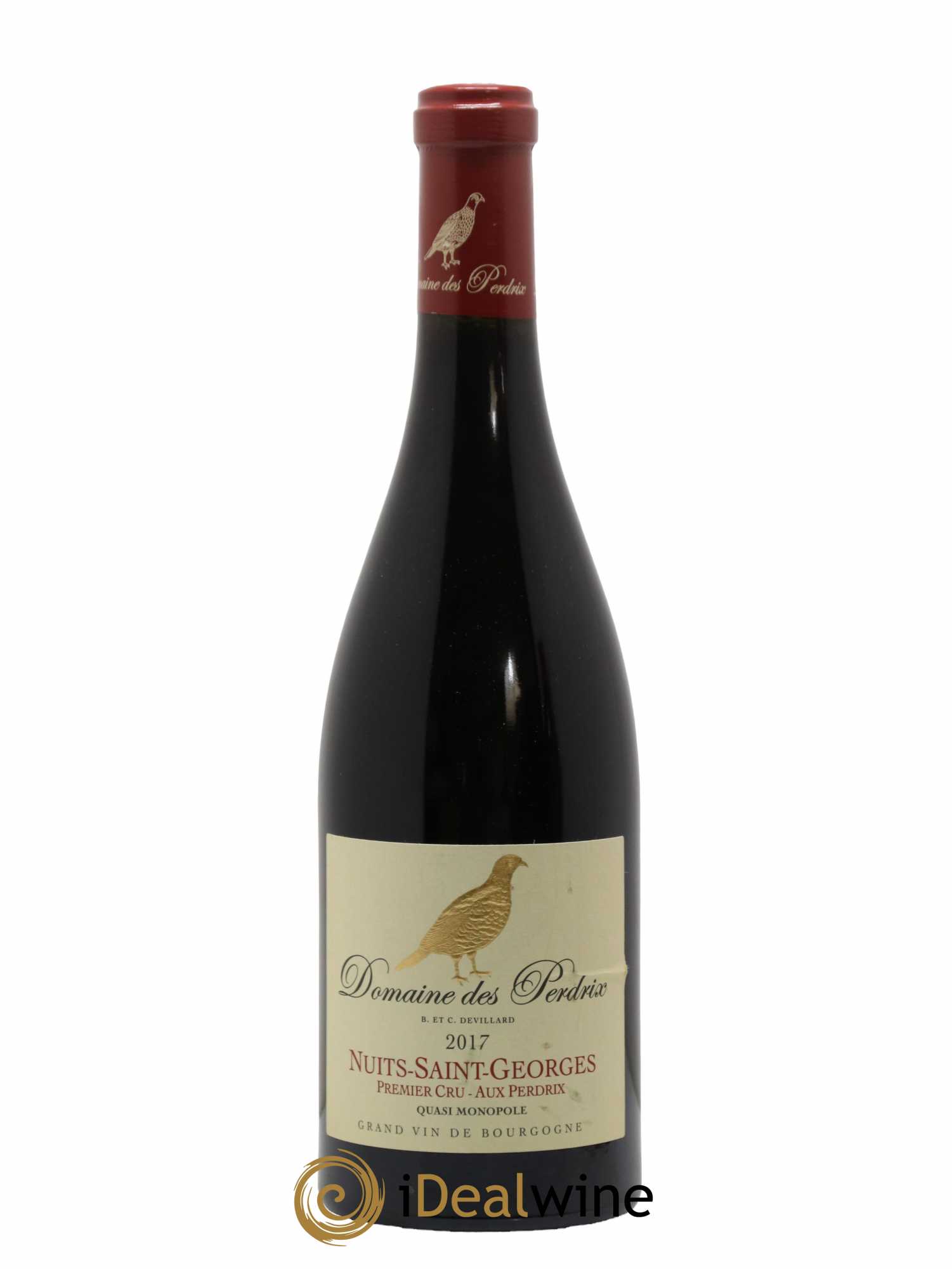 Nuits-Saint-Georges 1er Cru Aux Perdrix Perdrix (Domaine des) 2017 - Lot de 1 bouteille - 0