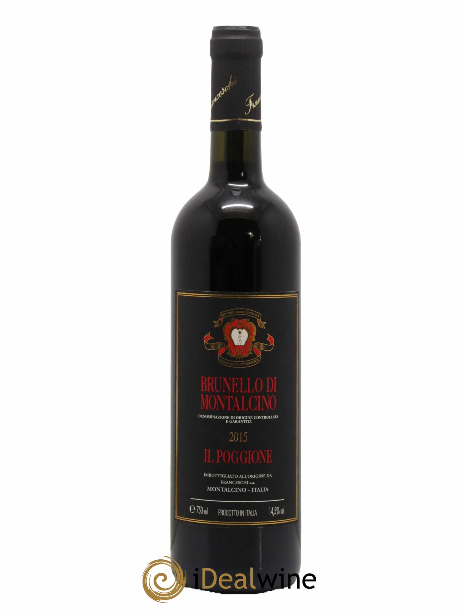 Brunello di Montalcino DOCG Il Poggione Lavinio Franceschi 2015 - Lot de 1 bouteille - 0