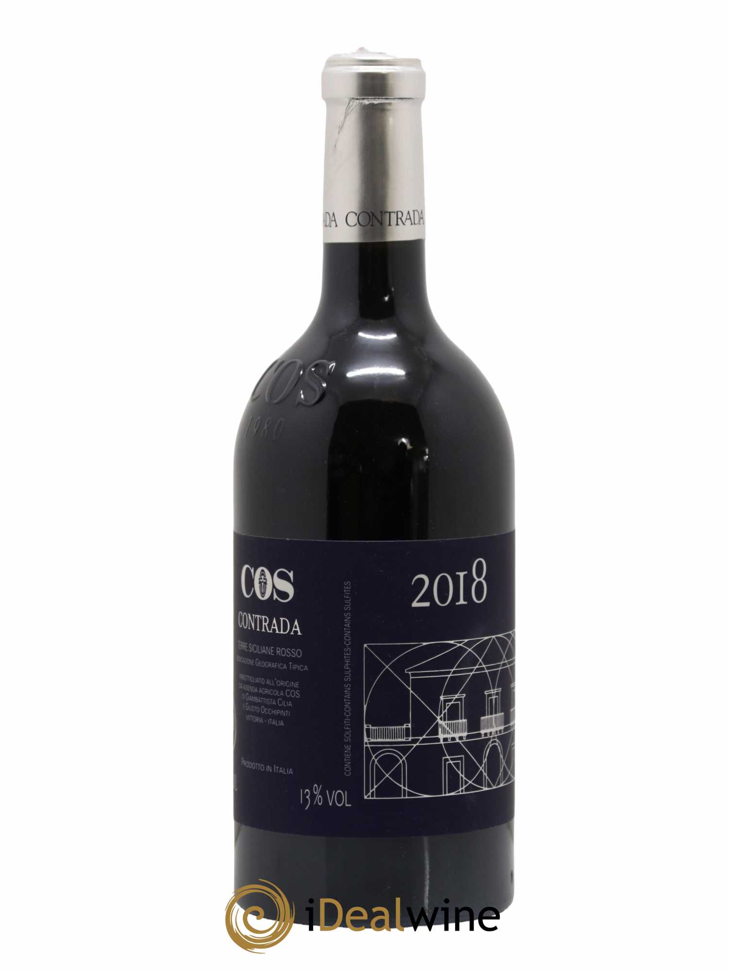 Terre Siciliane Rosso IGT Azienda Agricola Cos Contrada 2018 - Lot de 1 bouteille - 0