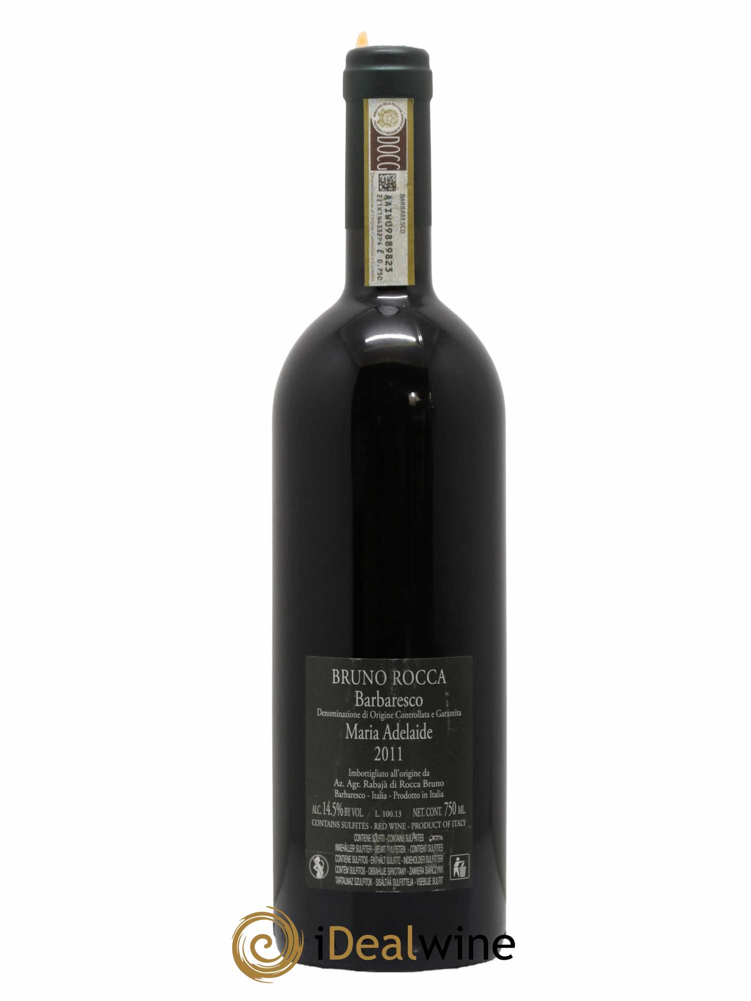 Barbaresco DOCG Maria Adelaide Bruno Rocca 2011 - Lot de 1 bouteille - 1