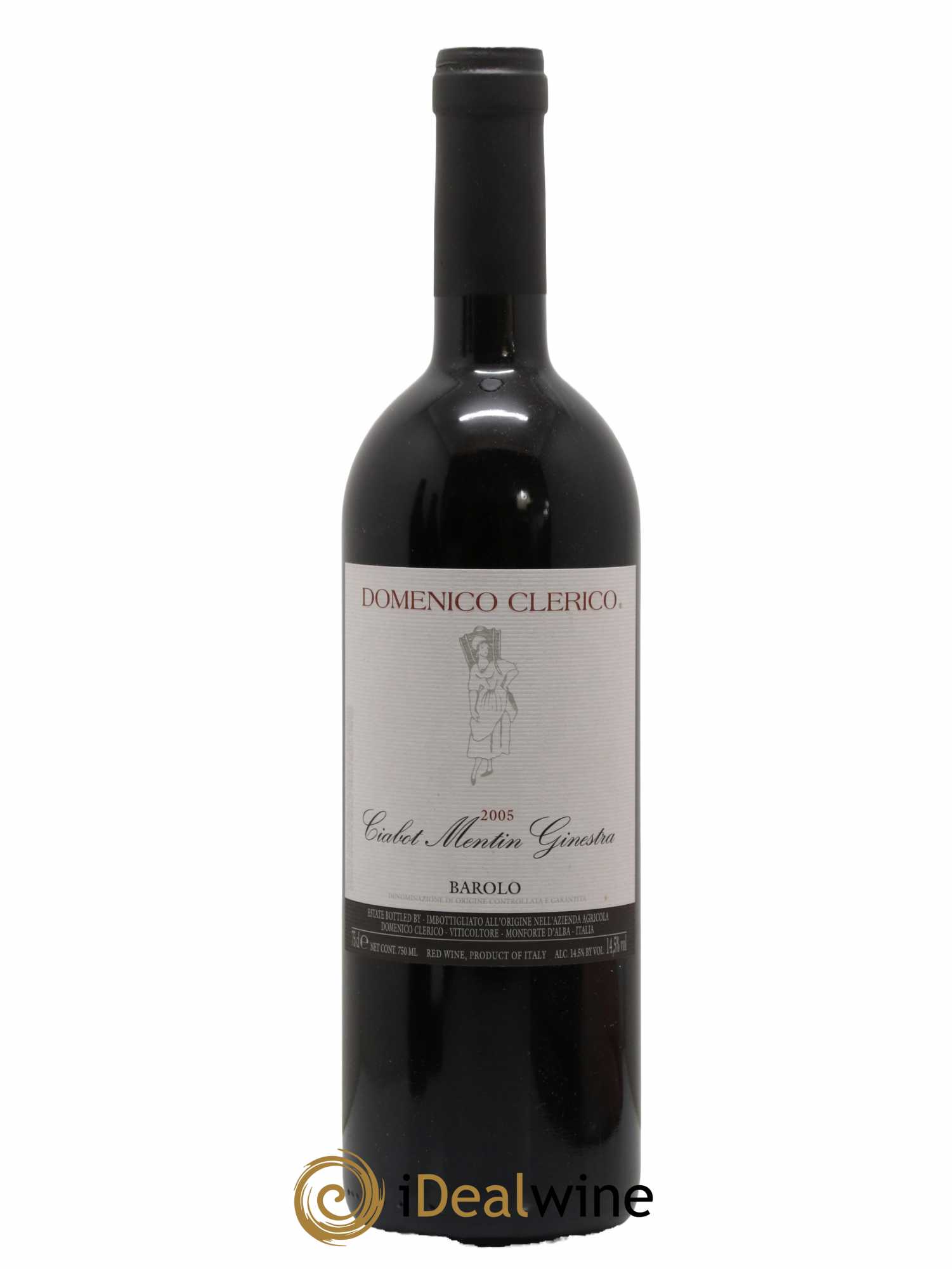 Barolo DOCG Ciabot Mentin Ginestra Domenico Clerico 2005 - Lot de 1 bouteille - 0