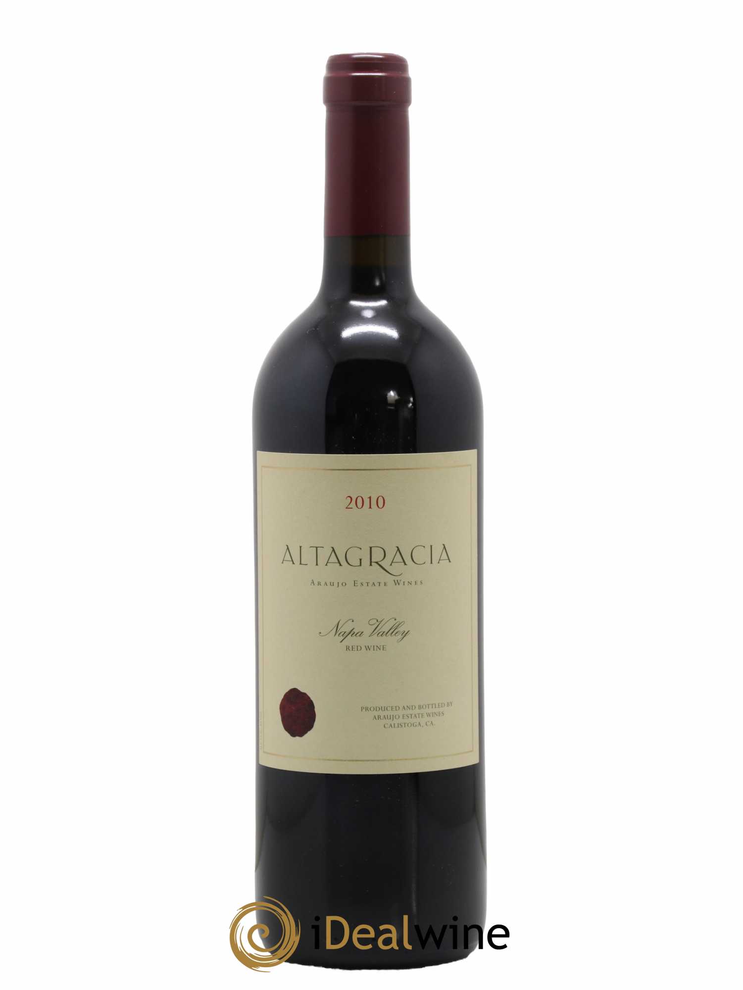 Eisele Vineyard Araujo Estate Wines Altagracia 2010 - Lot de 1 bouteille - 0