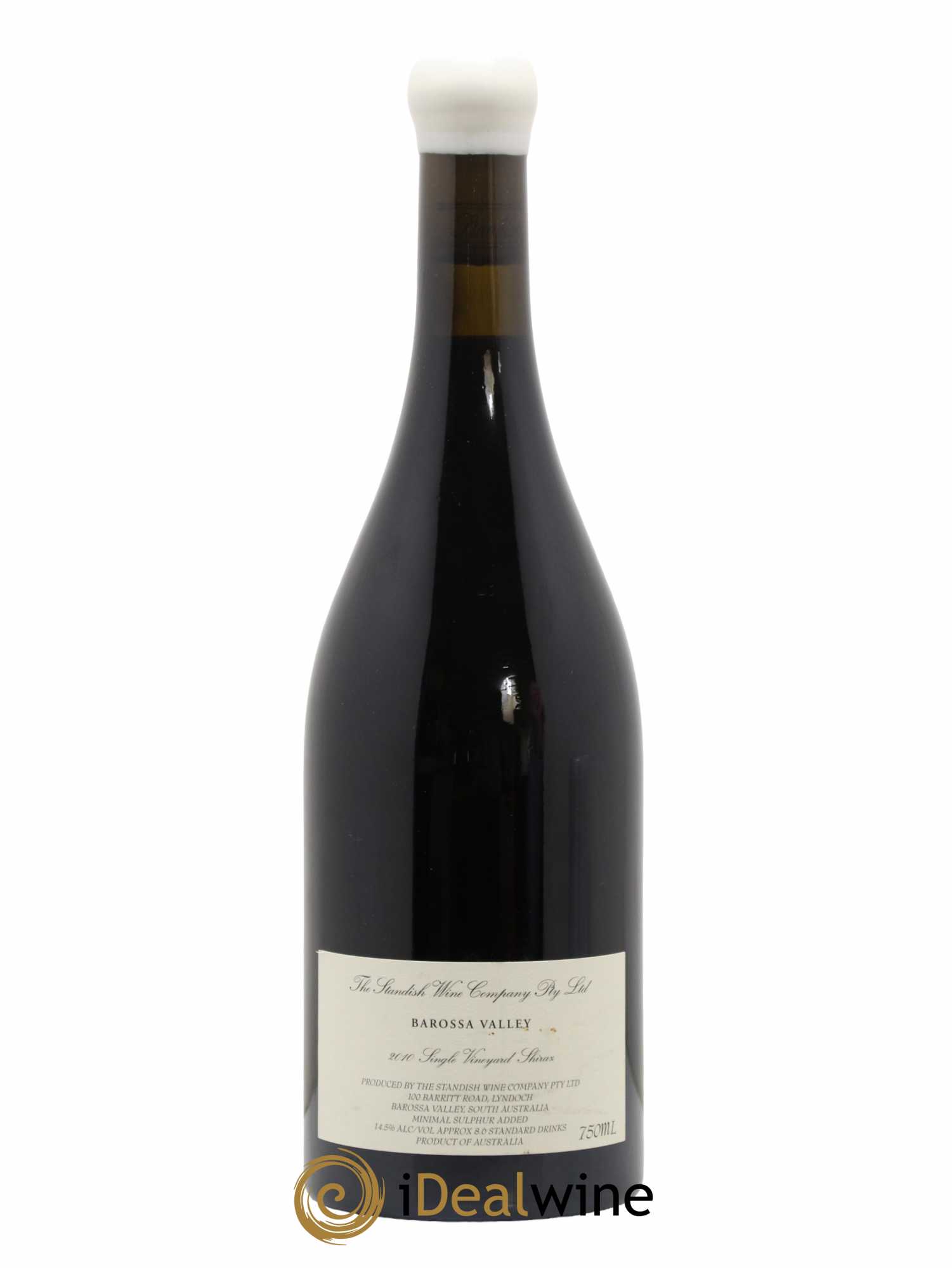 Australie Andelmonde - Standish Wine Company 2010 - Lot de 1 bouteille - 1