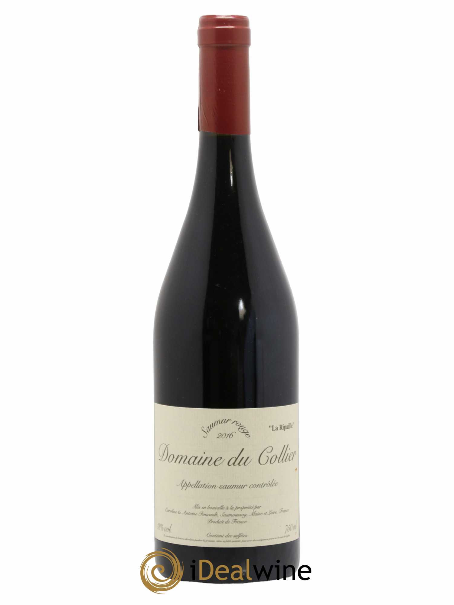 Saumur La Ripaille Domaine du Collier 2016 - Lot de 1 bouteille - 0