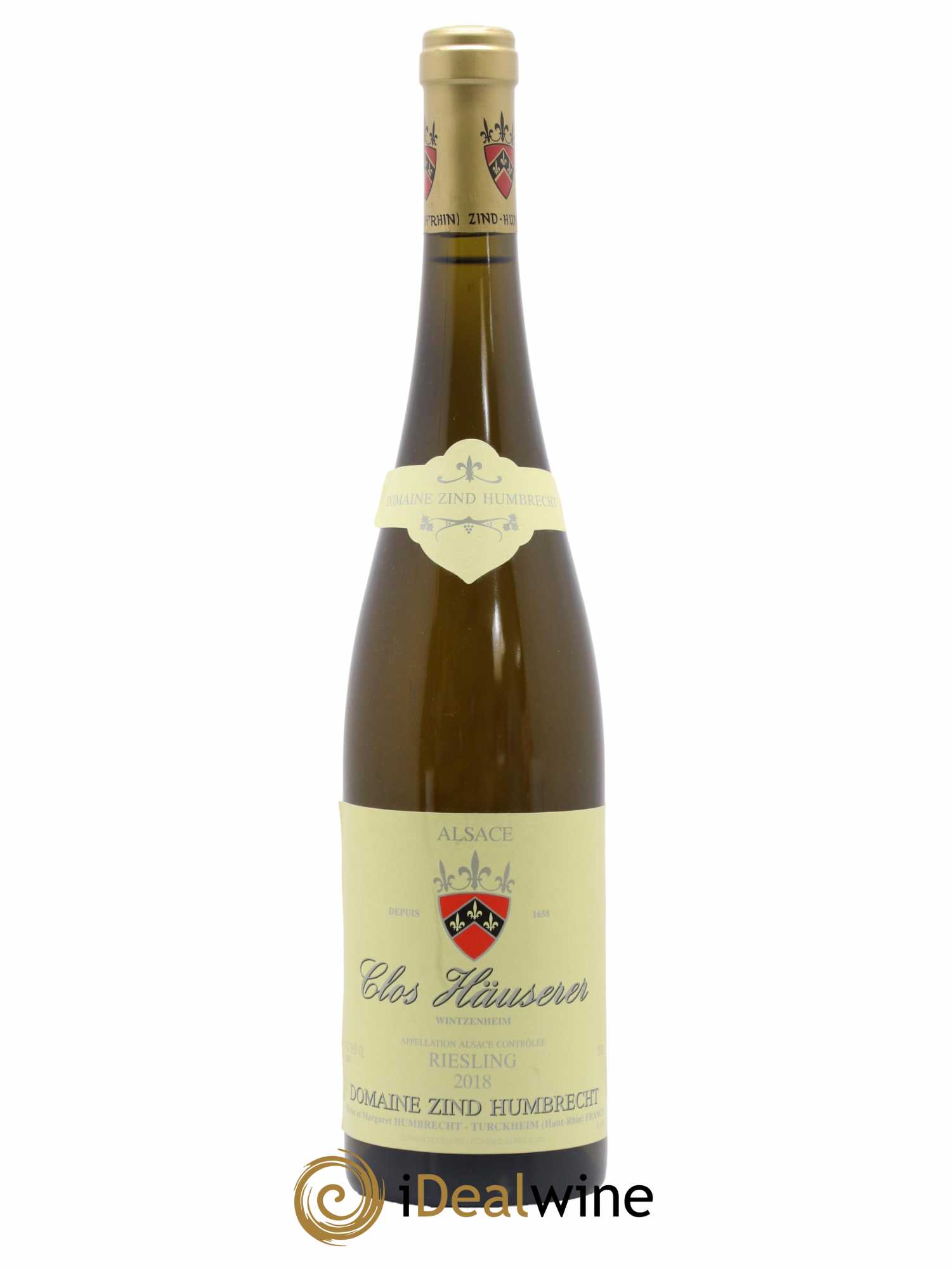Alsace Riesling Clos Hauserer Zind-Humbrecht (Domaine) 2018 - Lot de 1 bouteille - 0