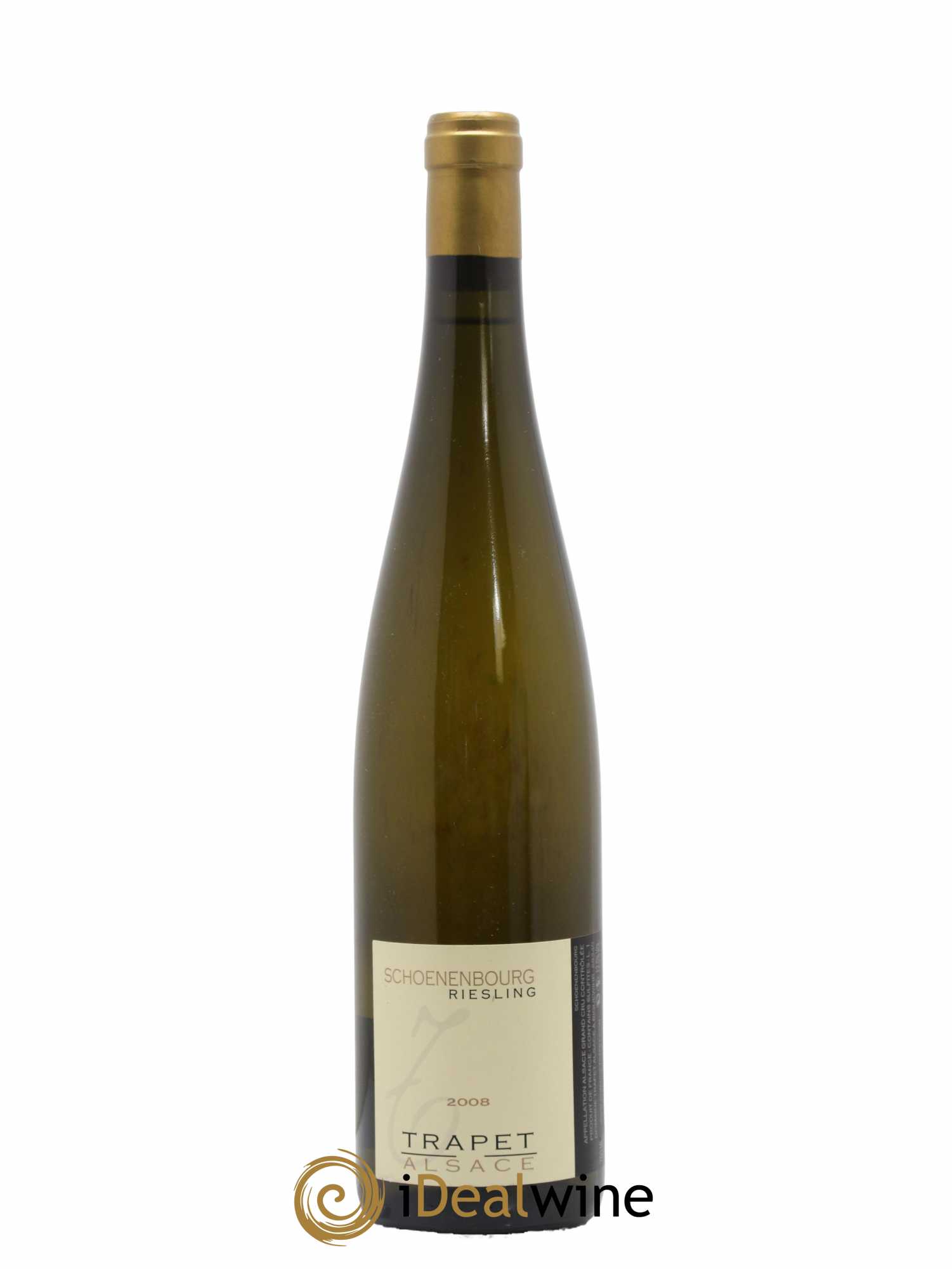 Alsace Riesling Grand Cru Schoenenbourg Domaine Trapet 2008 - Lot de 1 bouteille - 0