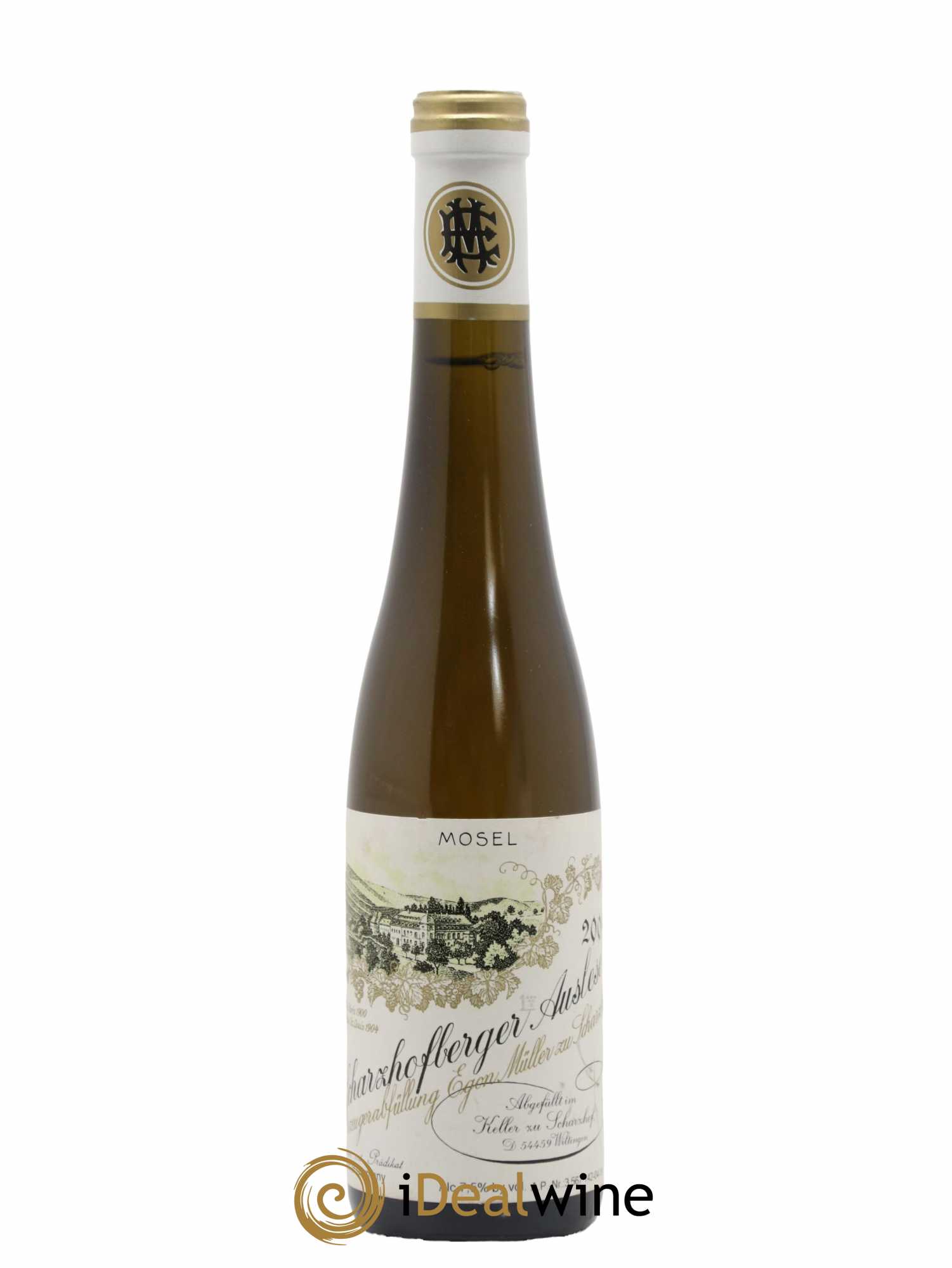 Riesling Scharzhofberger Auslese Egon Muller 2009 - Posten von 1 Demi-Flasche - 0