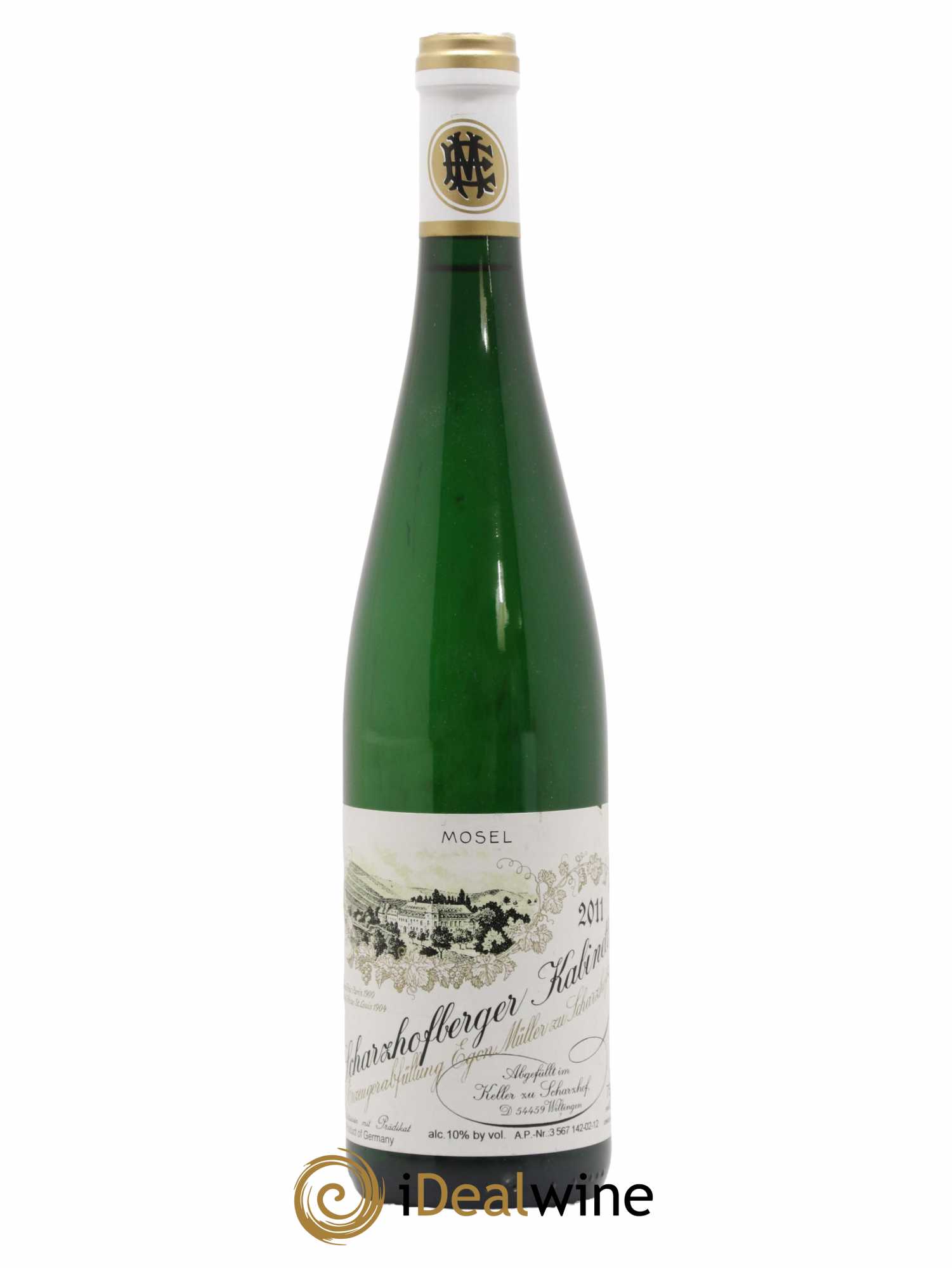 Riesling Scharzhofberger Kabinett Egon Muller 2011 - Lot de 1 bouteille - 0