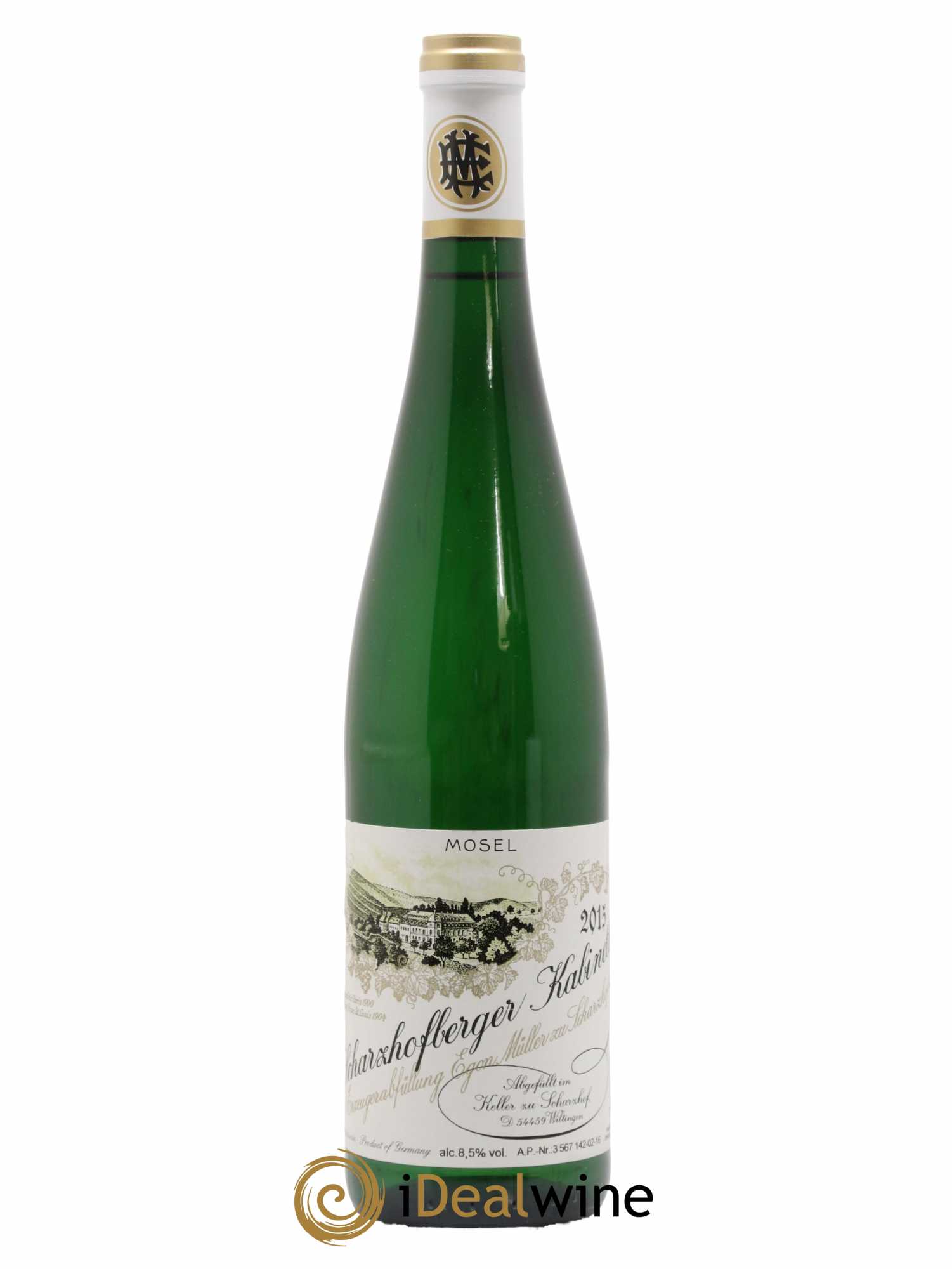 Riesling Scharzhofberger Kabinett Egon Muller 2015 - Lot de 1 bouteille - 0