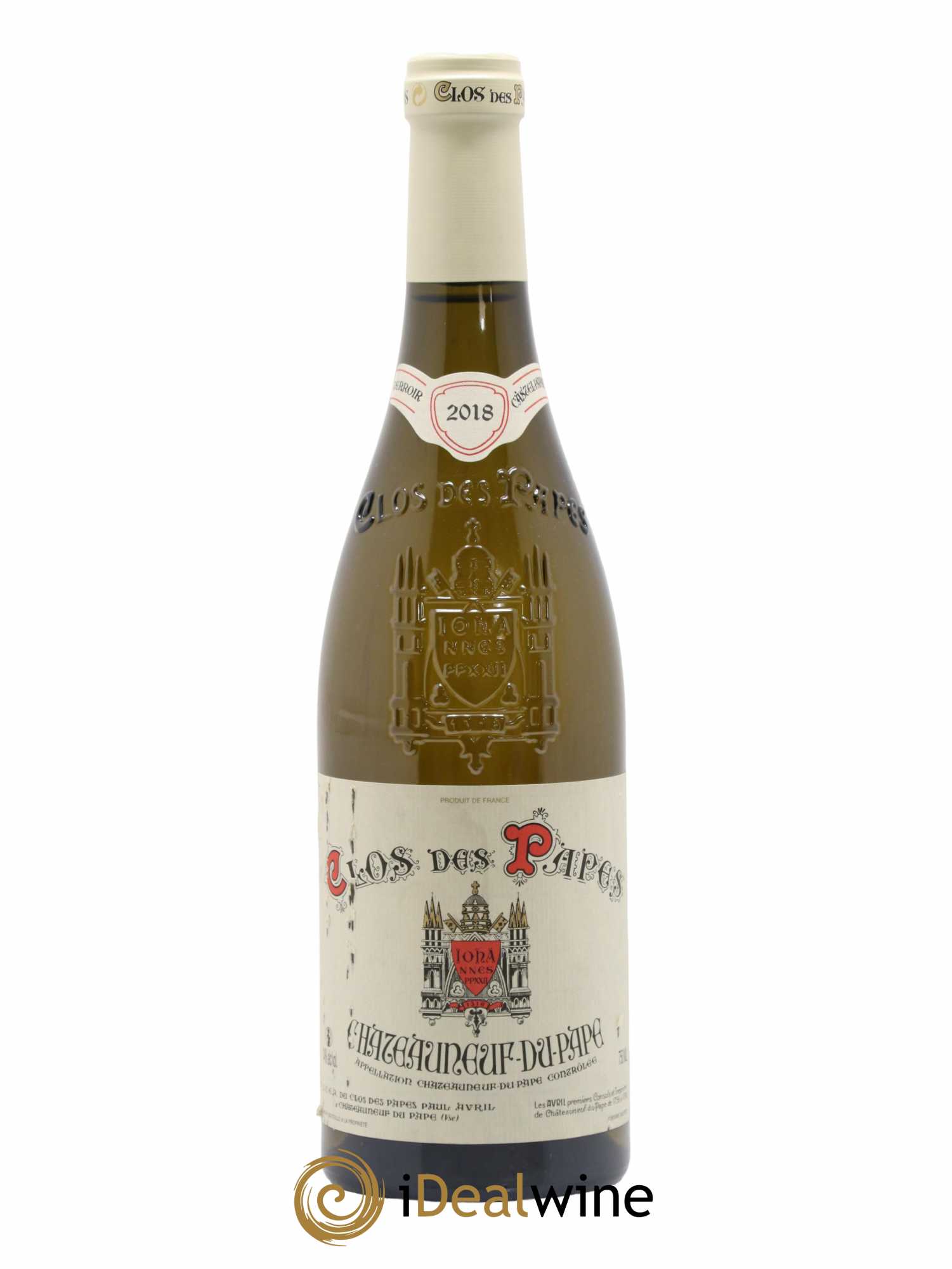Châteauneuf-du-Pape Clos des Papes - Paul Avril 2018 - Lot de 1 bouteille - 0