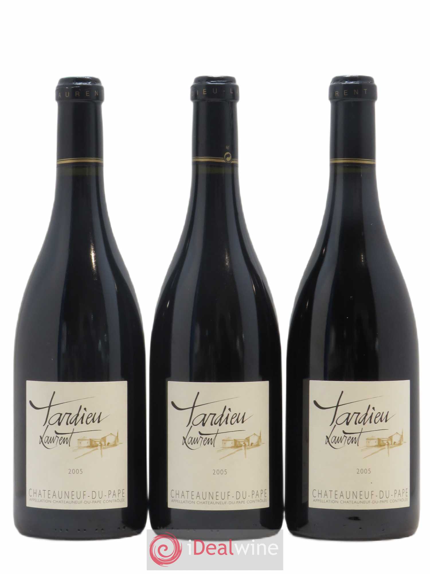 Châteauneuf-du-Pape Domaine Tardieu-Laurent Famille Tardieu 2005 - Lot de 3 bouteilles - 0
