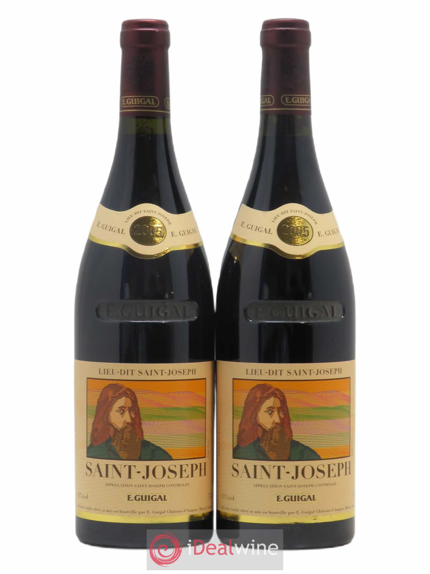 Saint-Joseph Lieu-dit Saint-Joseph Guigal 2005 - Lot de 2 bouteilles - 0