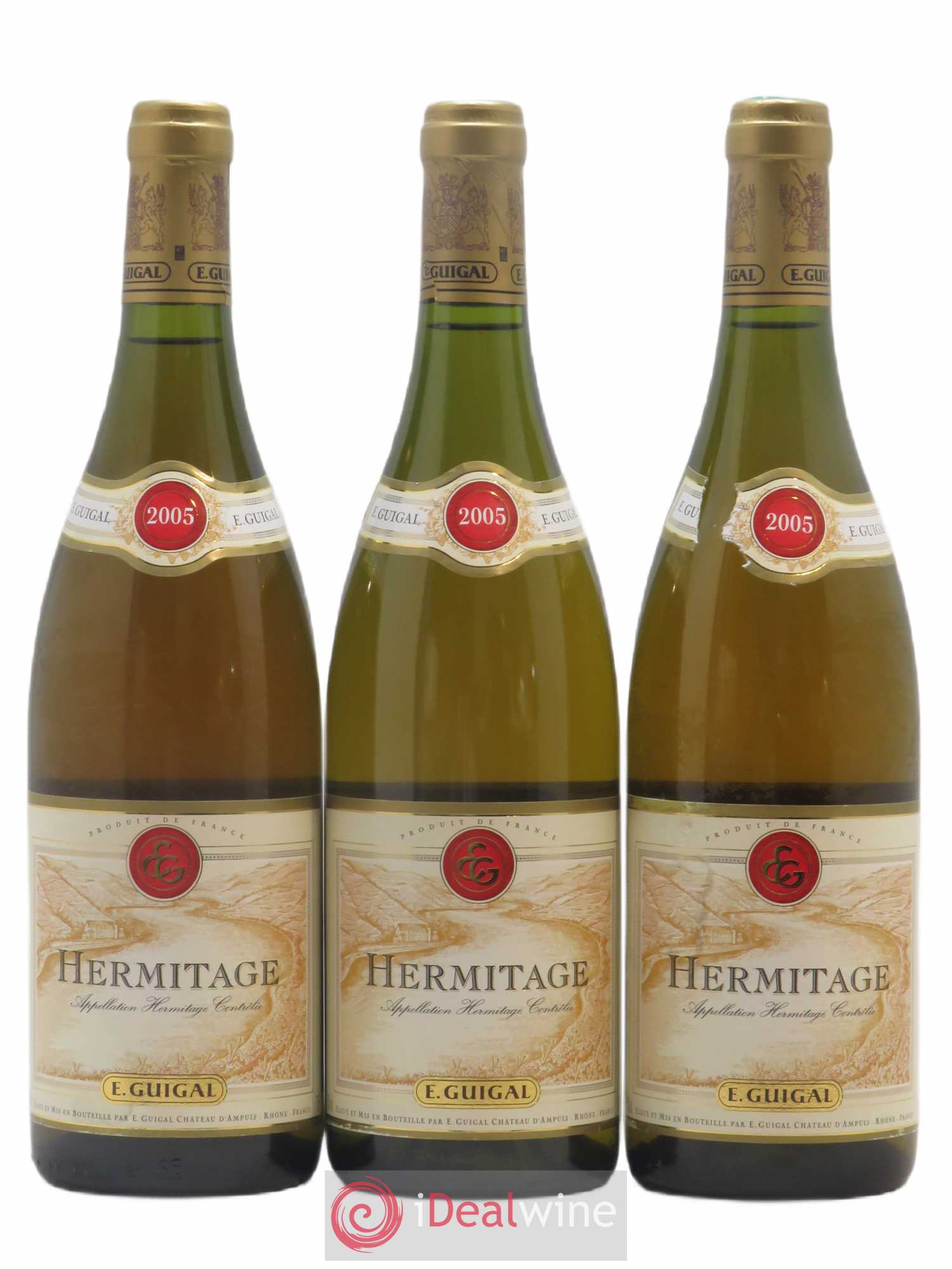 Hermitage Guigal 2005 - Lot de 3 bouteilles - 0