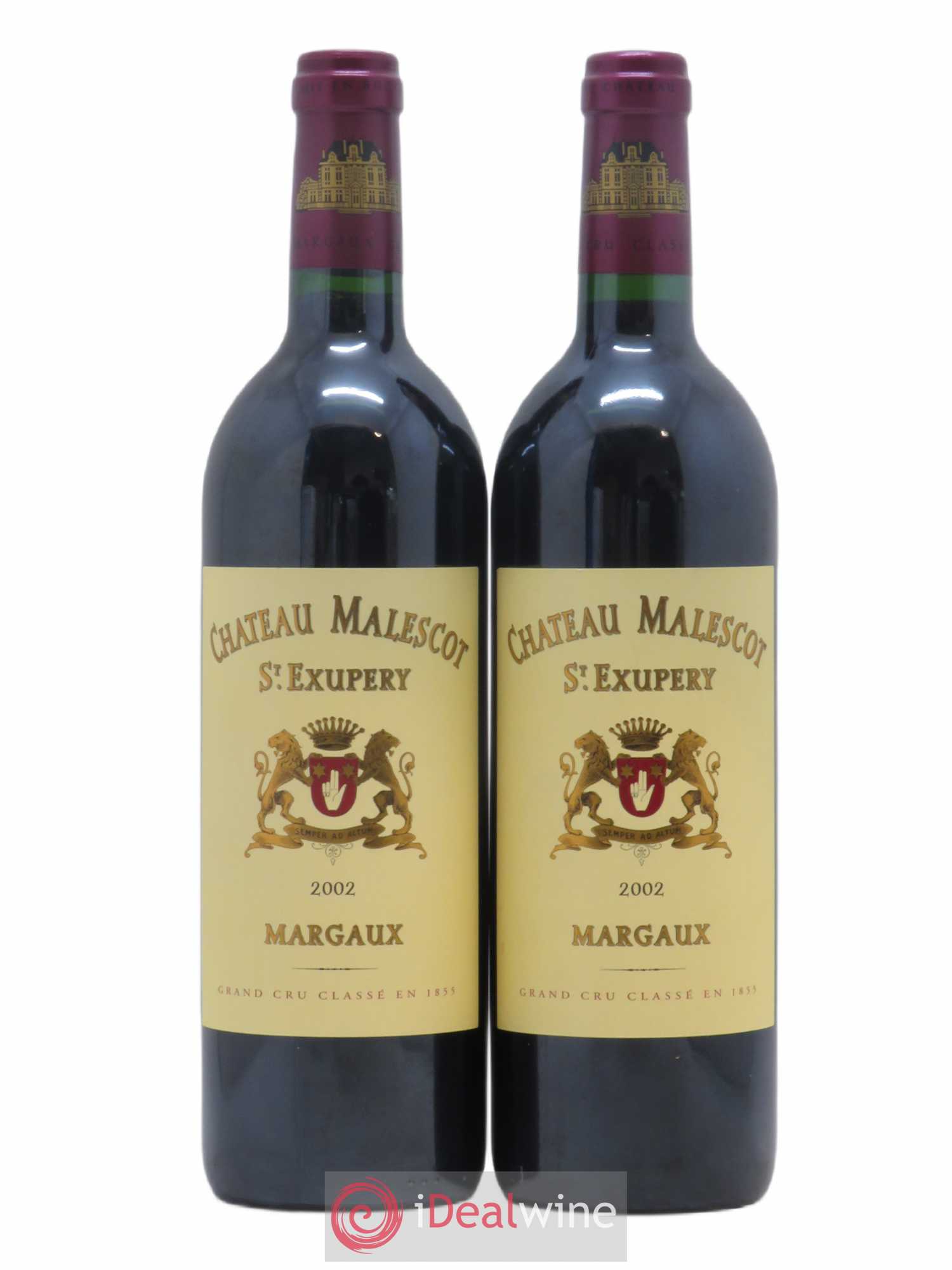 Château Malescot Saint-Exupéry 3ème Grand Cru Classé 2002 - Lot de 2 bouteilles - 0