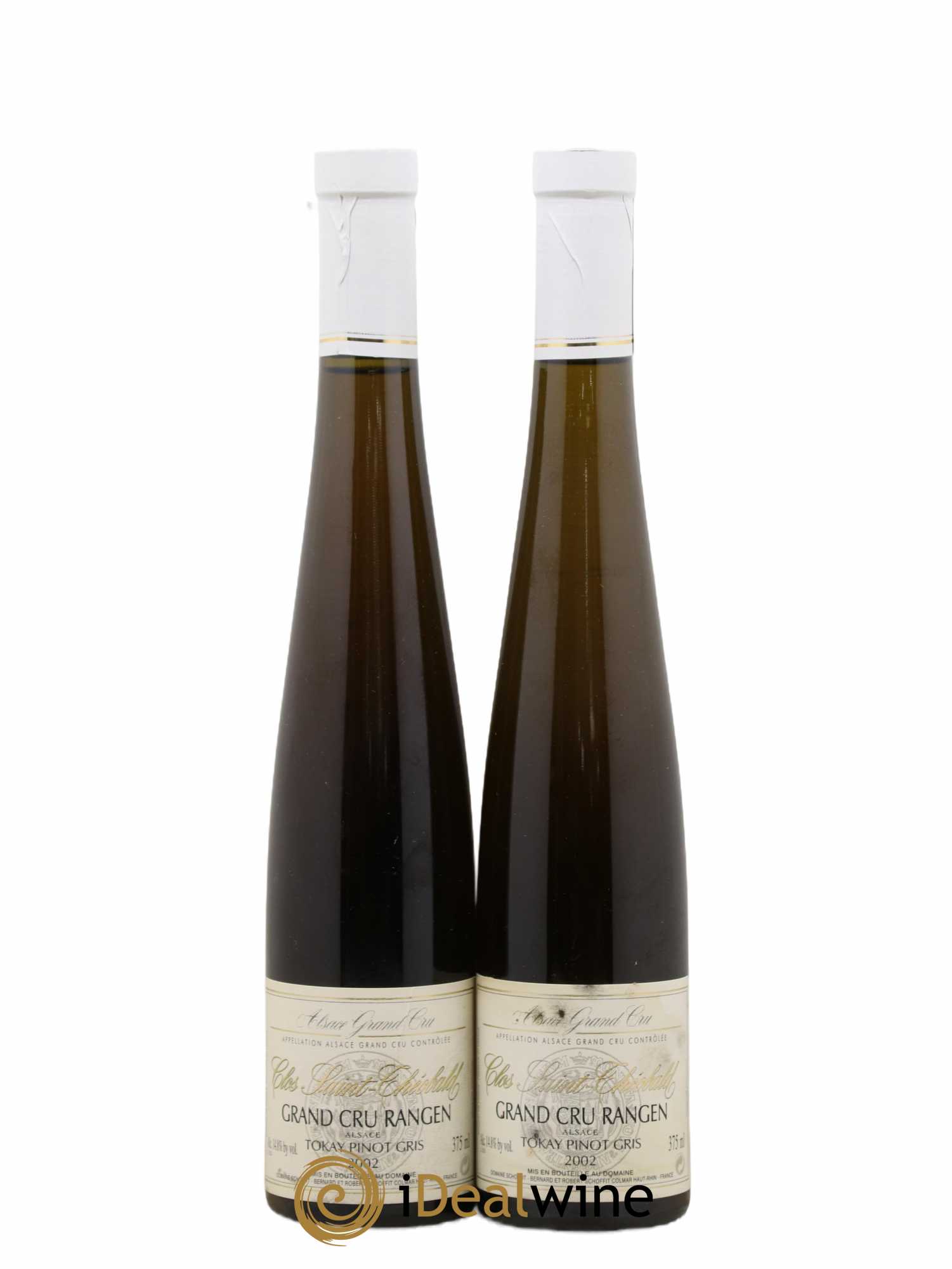 Pinot Gris (Tokay) Grand Cru Rangen Clos Saint Théobald Schoffit (Domaine) 2002 - Posten von 2 Demi-Flaschen - 0