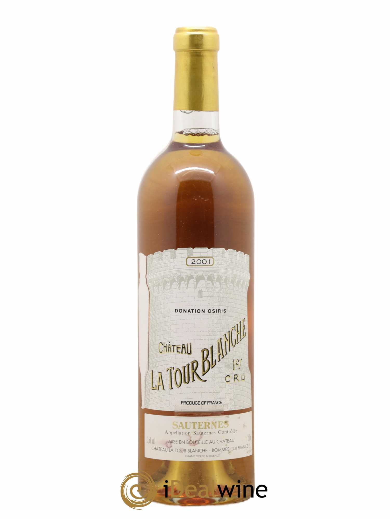 Château la Tour Blanche 1er Grand Cru Classé 2001 - Lotto di 1 bottiglia - 0