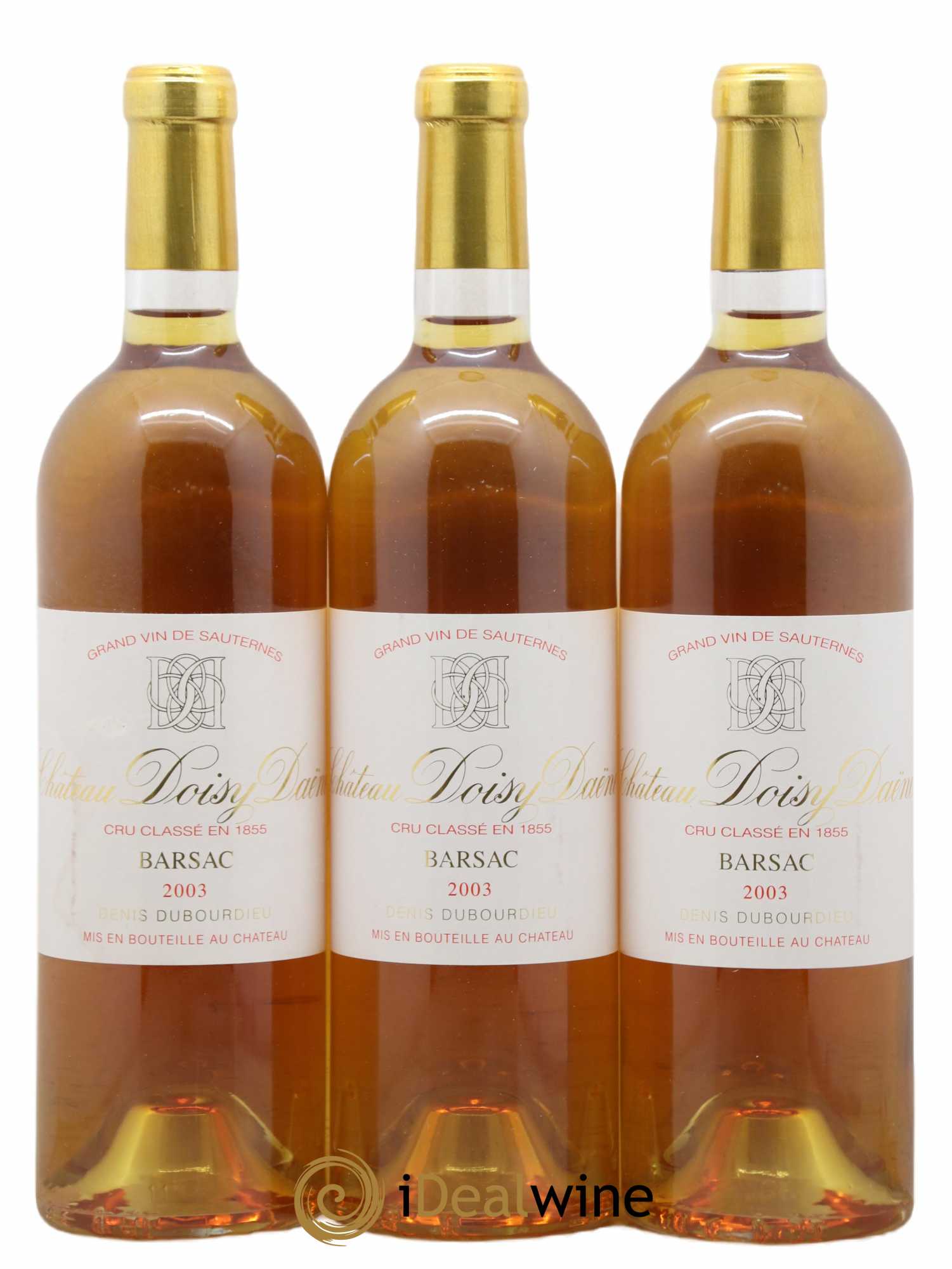 Château Doisy Daëne 2ème Grand Cru Classé 2003 - Lotto di 3 bottiglie - 0