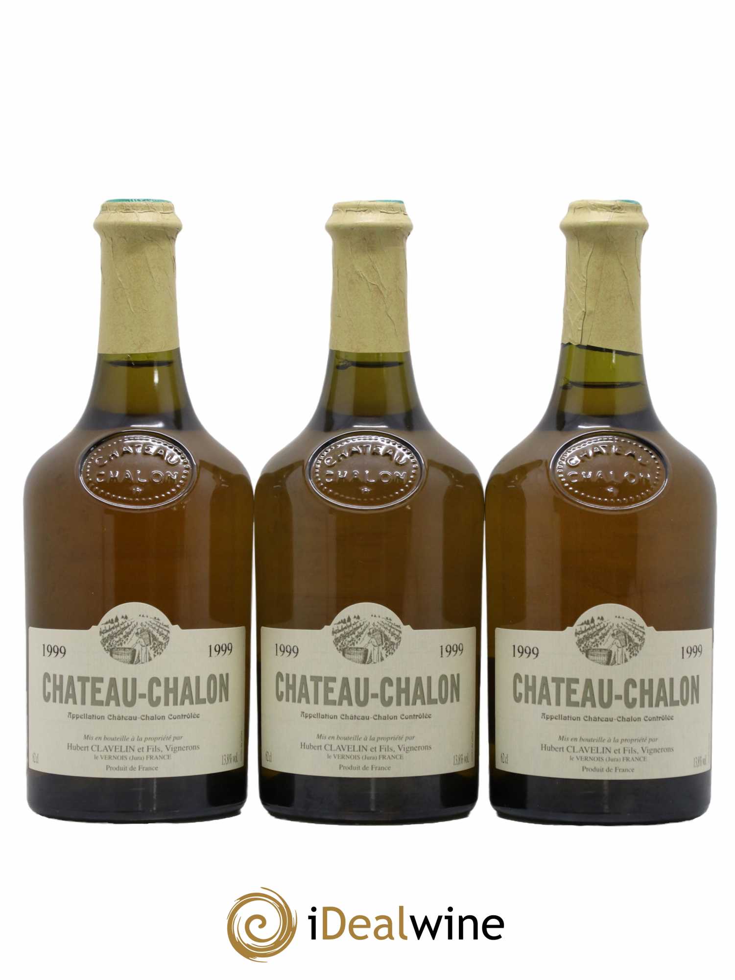 Château-Chalon Hubert Clavelin 1999 - Lot de 3 bouteilles - 0