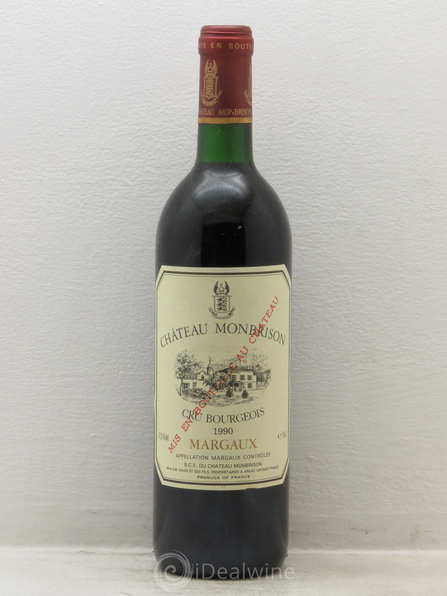 Château Monbrison 1990 - Posten von 1 Flasche - 0