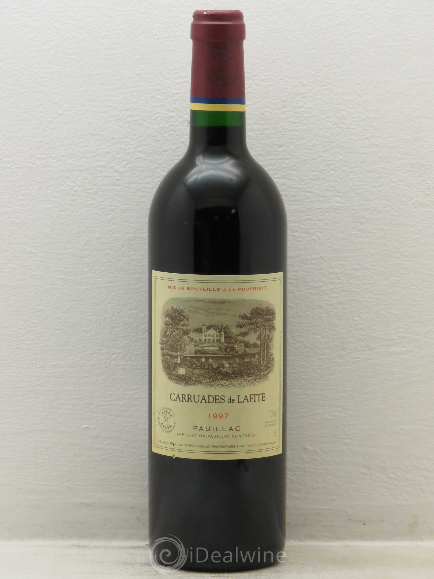 Carruades de Lafite Rothschild Second Vin 1997 - Lot de 1 bouteille - 0