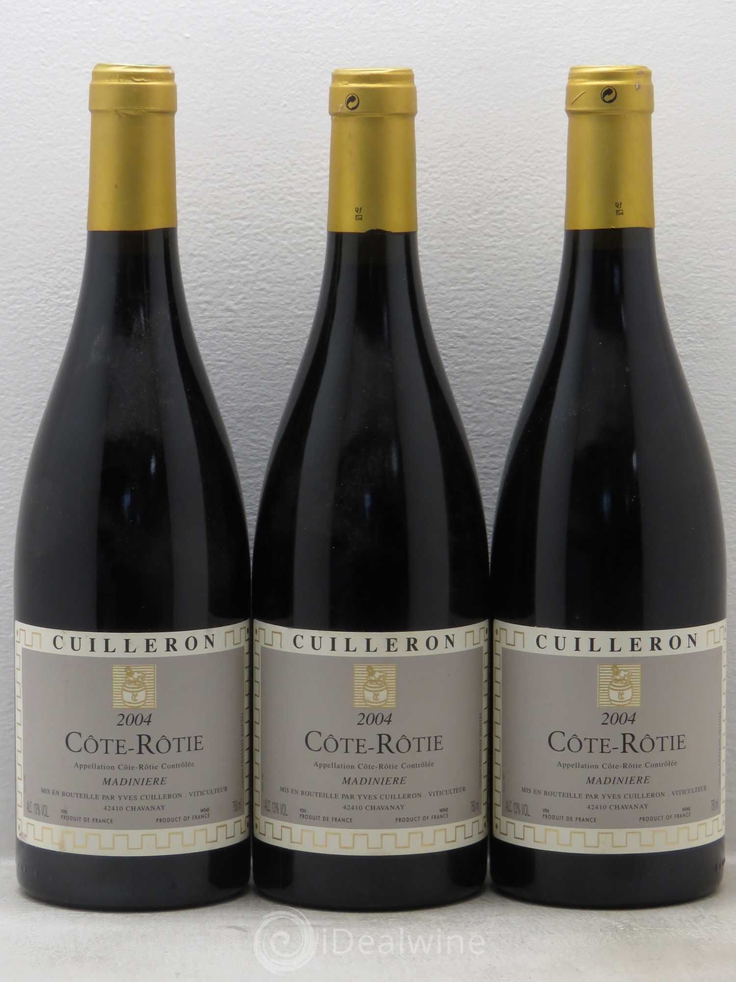 Côte-Rôtie Madinière Yves Cuilleron (Domaine) 2004 - Lot de 3 bouteilles - 0