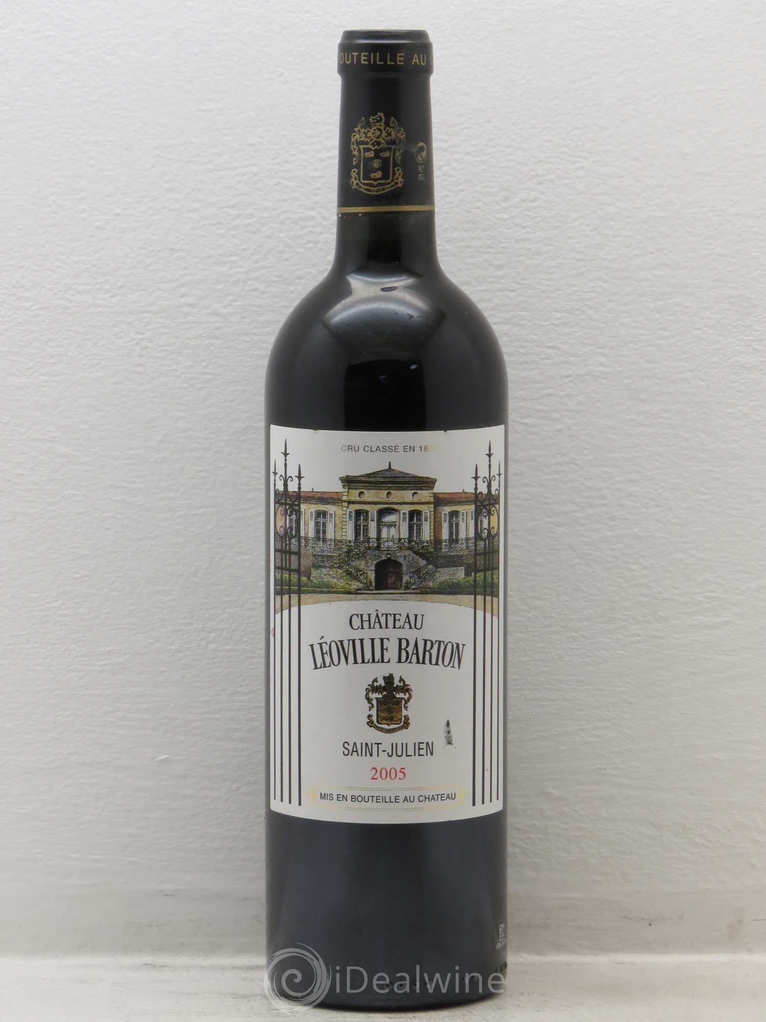Château Léoville Barton 2ème Grand Cru Classé 2005 - Lot de 6 bouteilles - 0