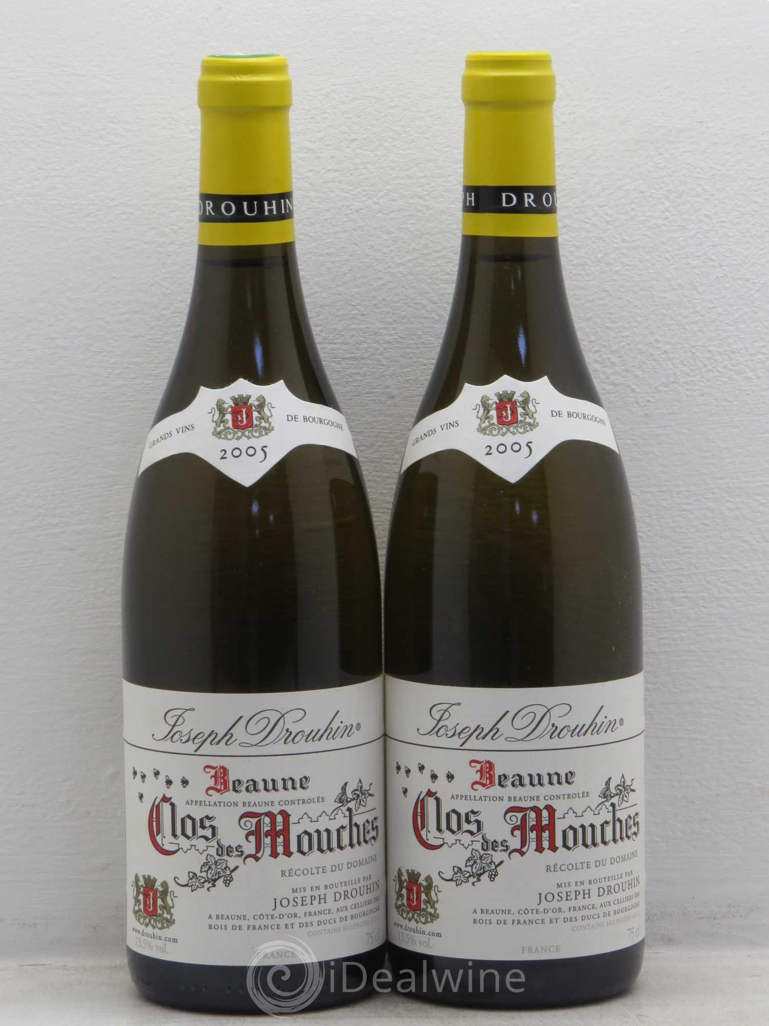 Beaune 1er Cru Clos des Mouches Joseph Drouhin 2005 - Lot de 2 bouteilles - 0