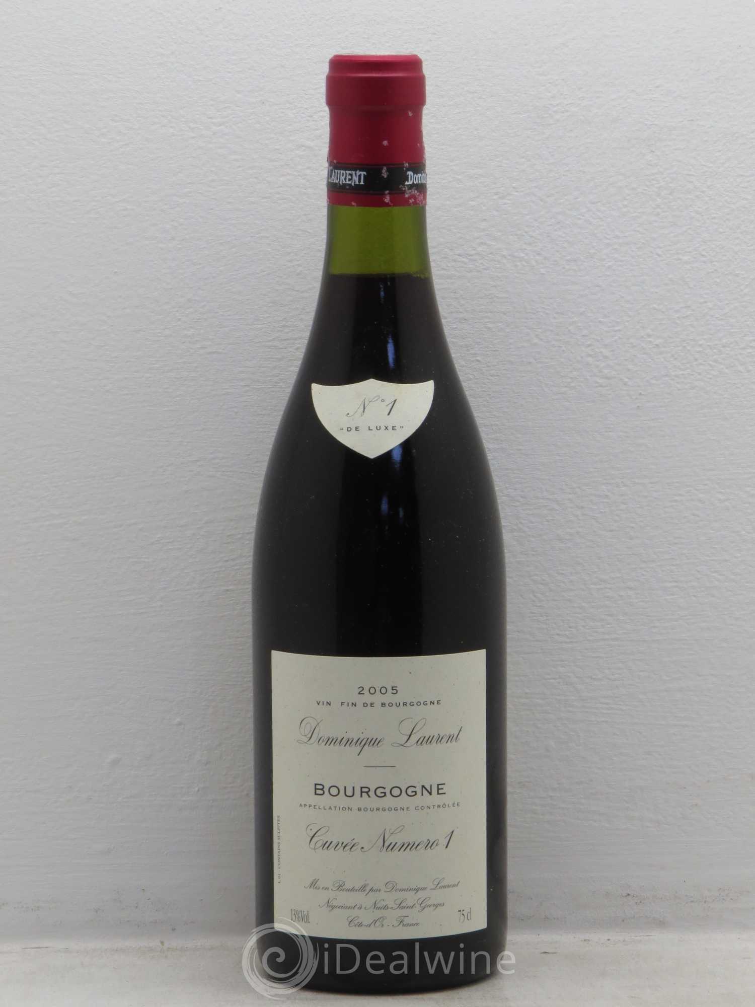 Bourgogne N°1 de luxe Dominique Laurent 2005 - Posten von 6 Flaschen - 0