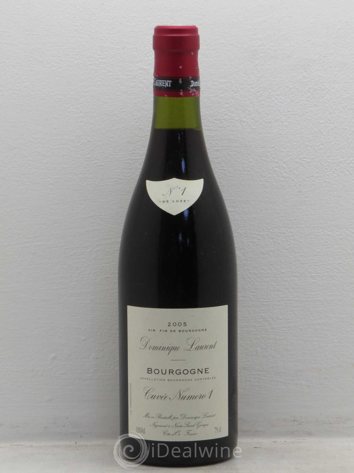 Bourgogne N°1 de luxe Dominique Laurent 2005 - Posten von 6 Flaschen - 0