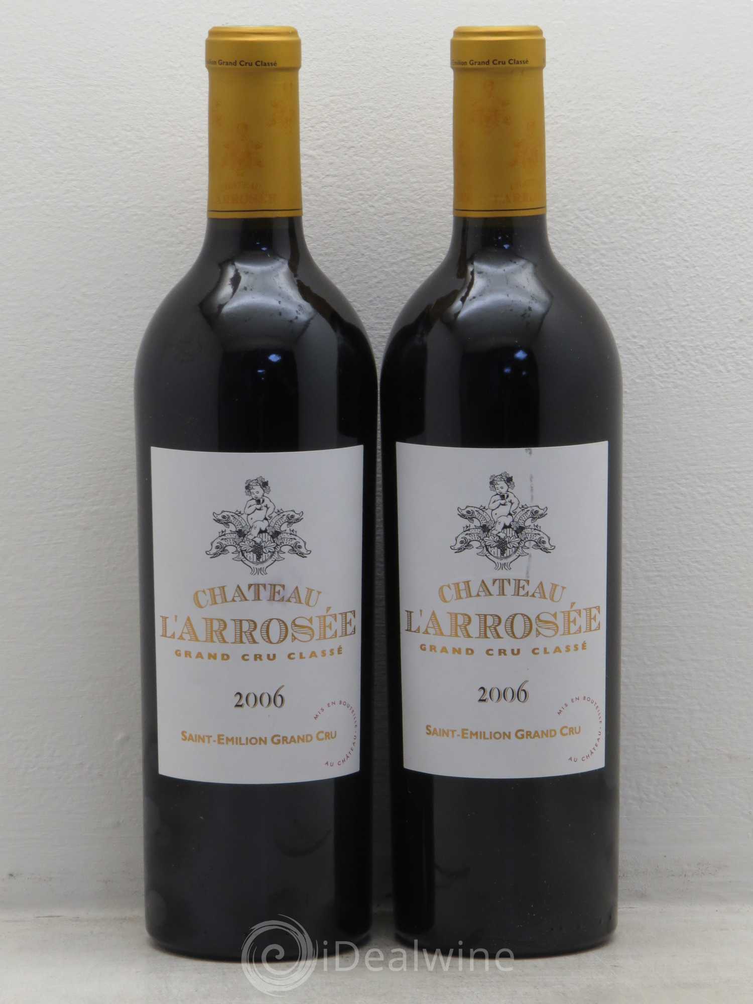 Château l' Arrosée Grand Cru Classé 2006 - Lot de 2 bouteilles - 0
