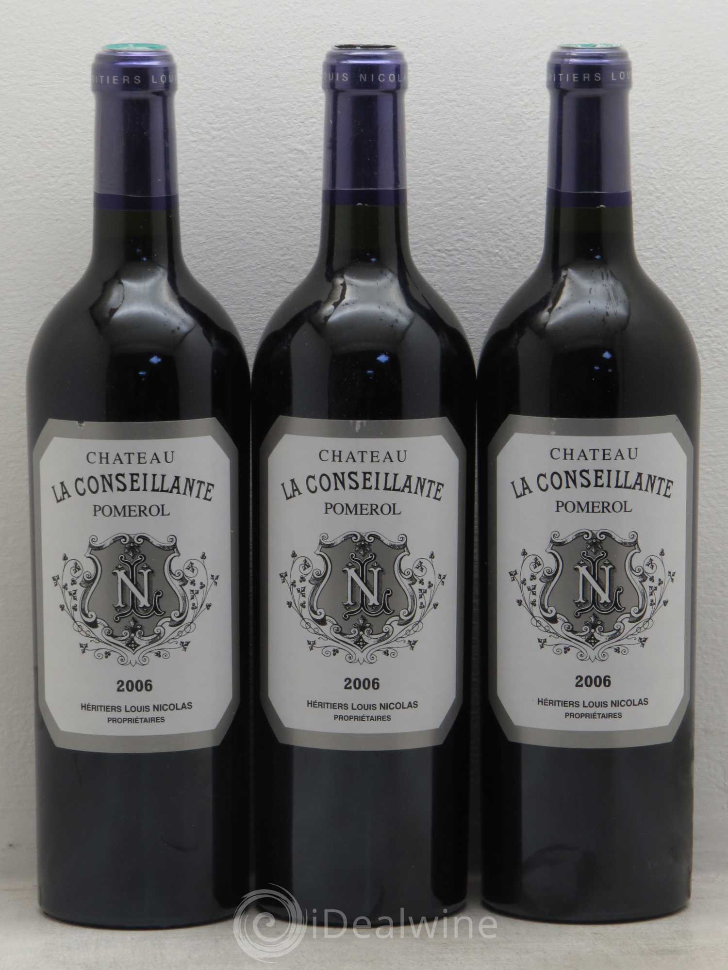Château la Conseillante 2006 - Lot de 3 bouteilles - 0