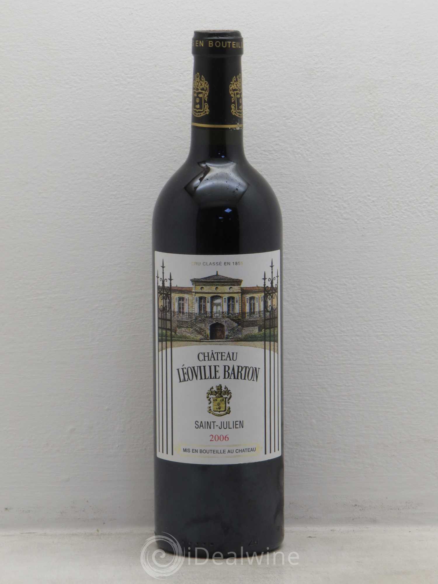 Château Léoville Barton 2ème Grand Cru Classé 2006 - Lot de 6 bouteilles - 0