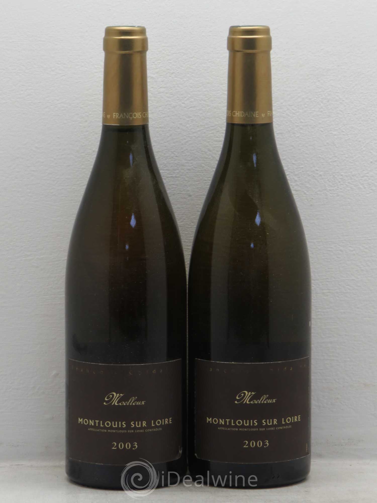 Montlouis-sur-Loire 2003 - Lotto di 2 bottiglie - 0
