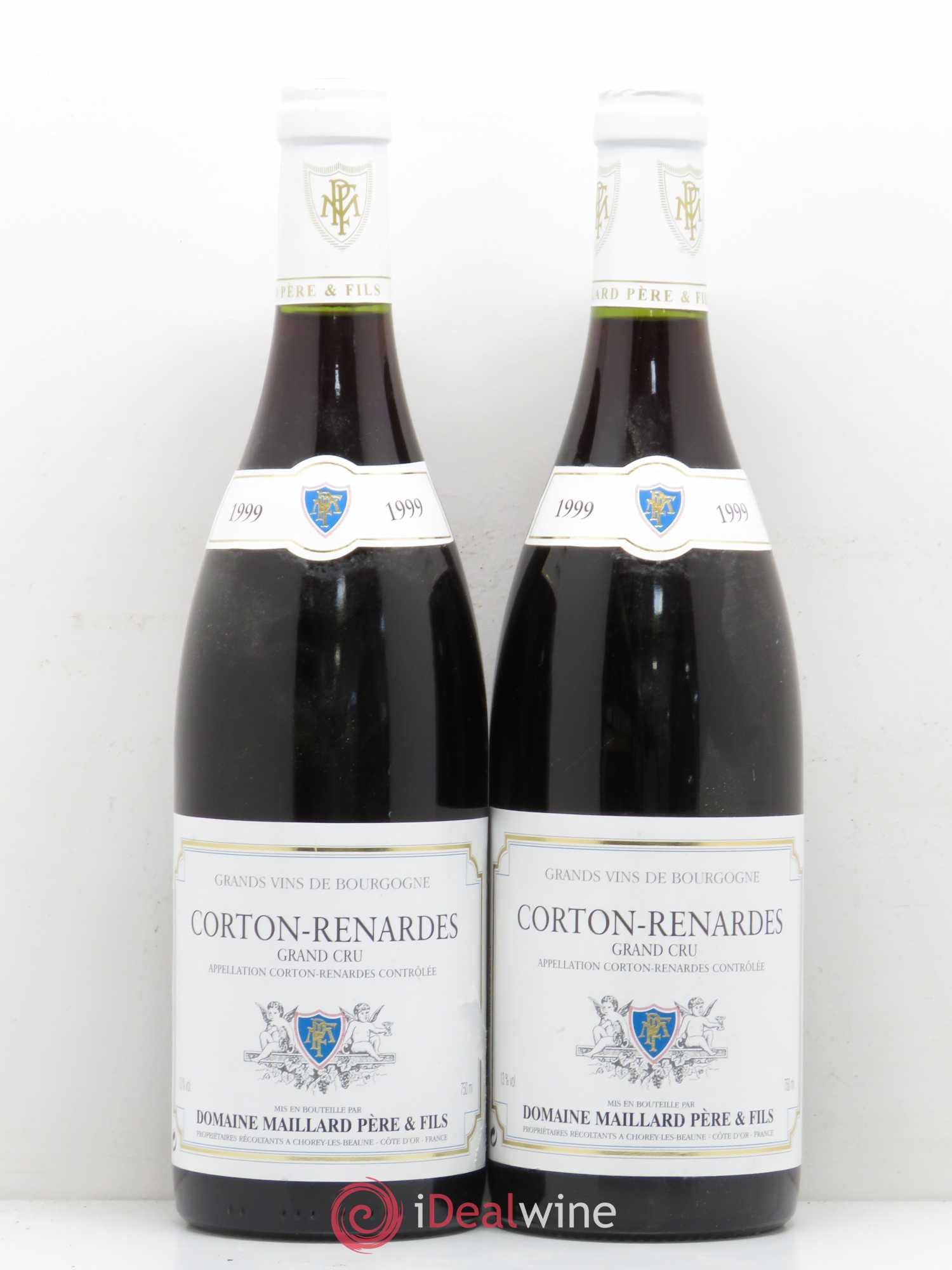 Corton Grand Cru Les Renardes Maillard et Fils (Domaine) 1999 - Lot de 2 bouteilles - 0