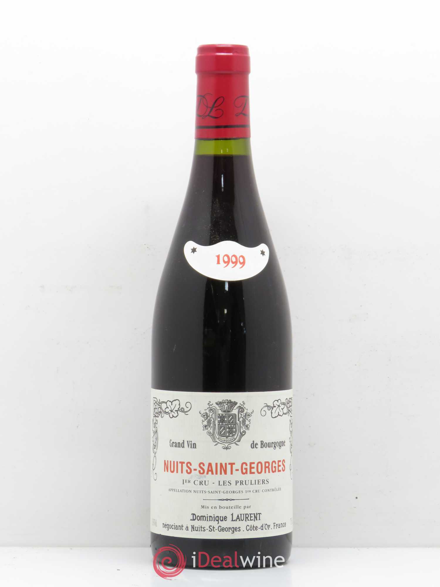Nuits-Saint-Georges 1er Cru Les Pruliers Dominique Laurent 1999 - Posten von 1 Flasche - 0