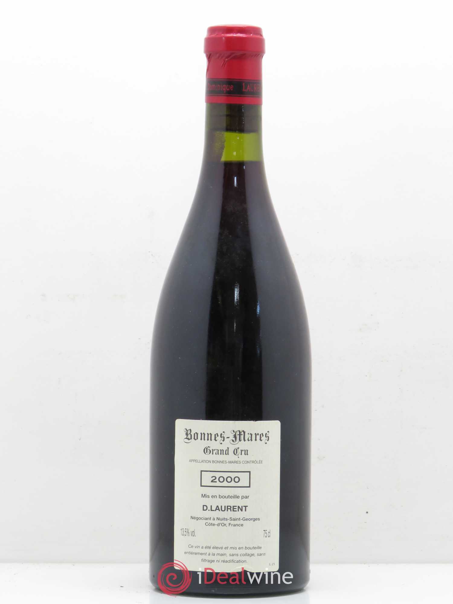 Bonnes-Mares Grand Cru Dominique Laurent 2000 - Lot de 1 bouteille - 1