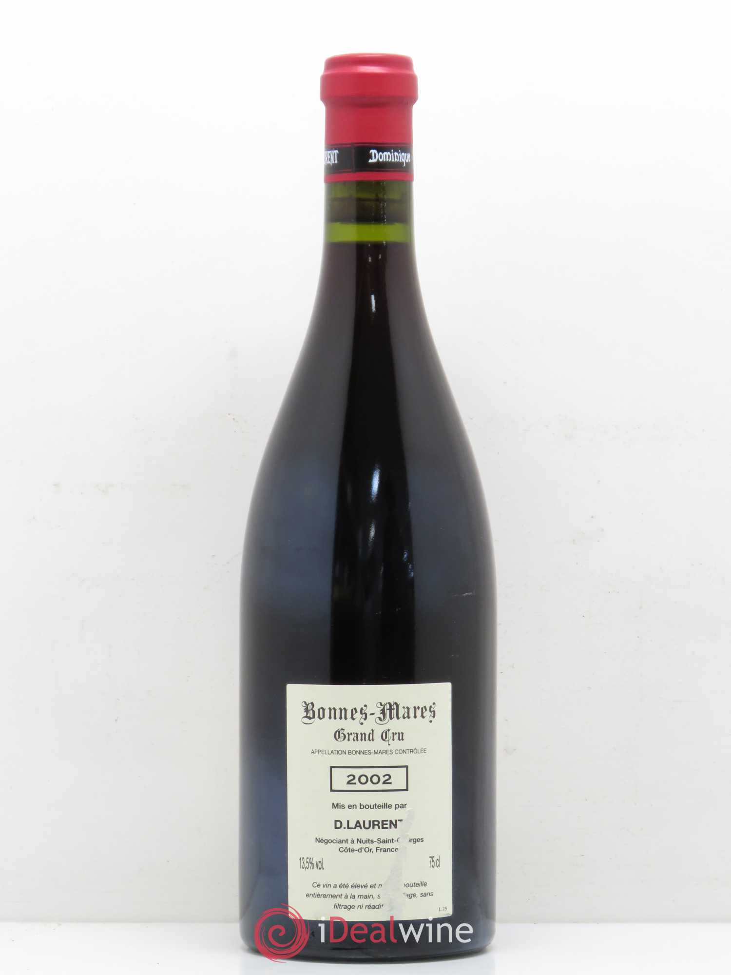 Bonnes-Mares Grand Cru Dominique Laurent Grande cuvée vieilles vignes 2002 - Posten von 1 Flasche - 1