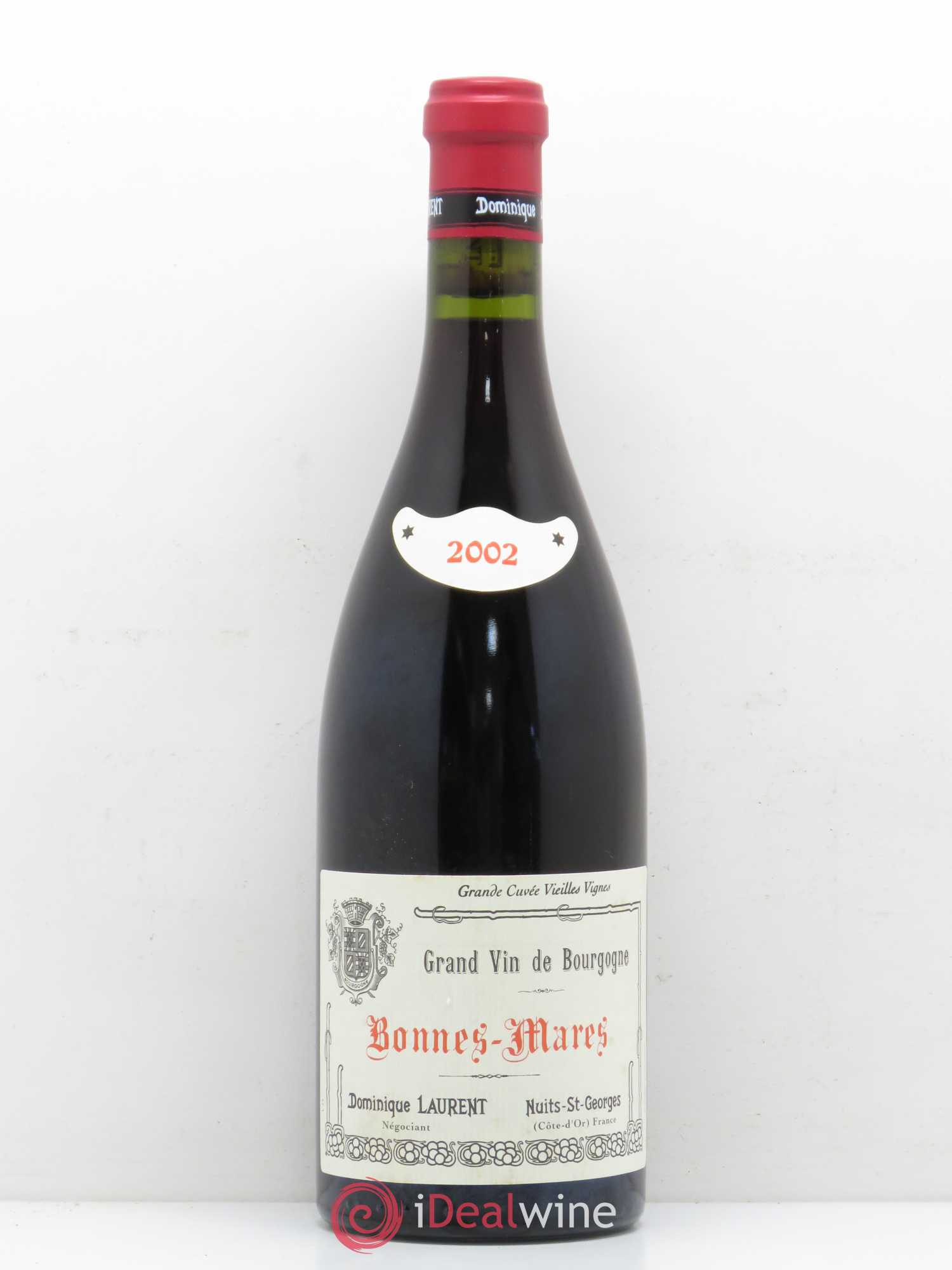 Bonnes-Mares Grand Cru Dominique Laurent Grande cuvée vieilles vignes 2002 - Posten von 1 Flasche - 0