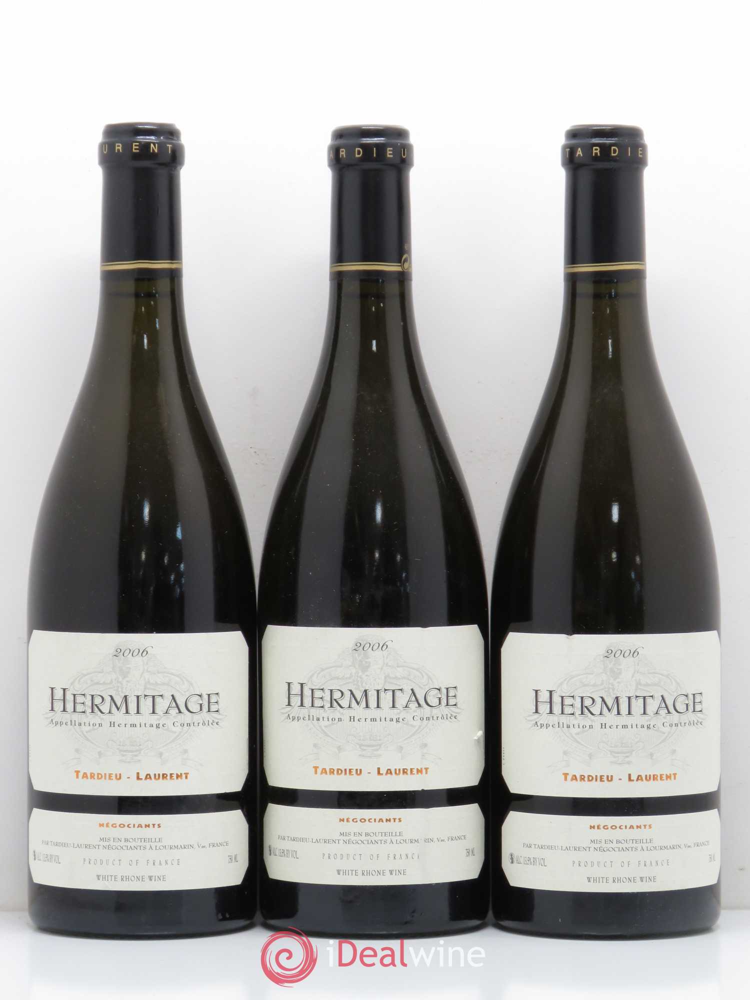Hermitage Tardieu-Laurent Famille Tardieu 2006 - Lot de 6 bouteilles - 1
