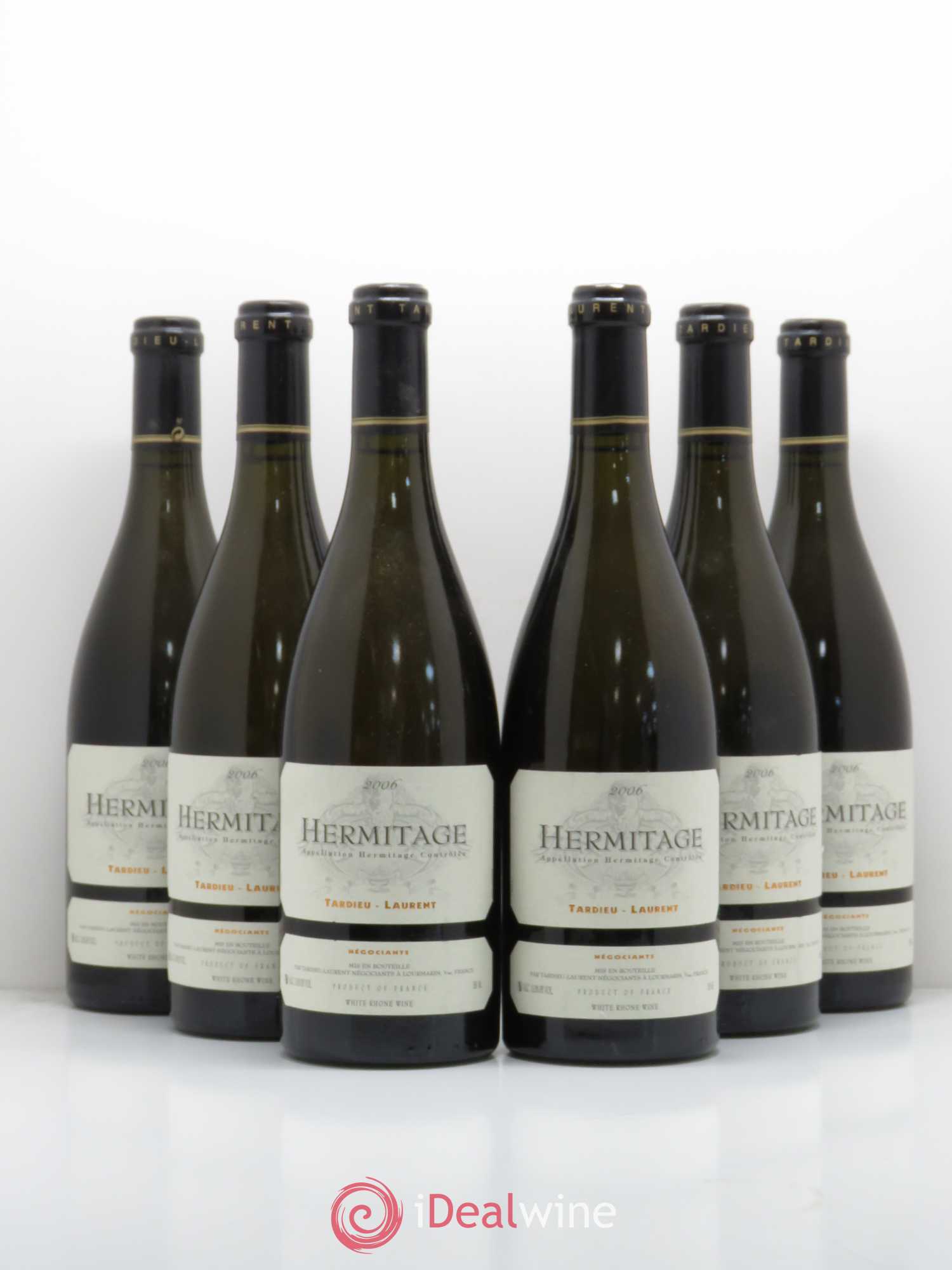 Hermitage Tardieu-Laurent Famille Tardieu 2006 - Lot de 6 bouteilles - 0